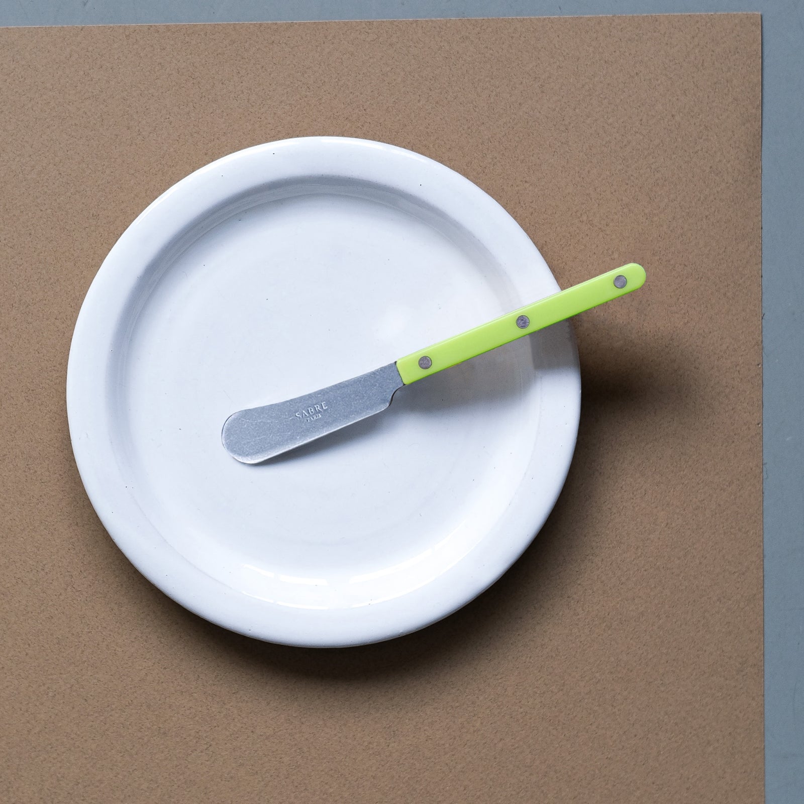 Bistrot Vintage Solid, Citron vert - Tartine à beurre