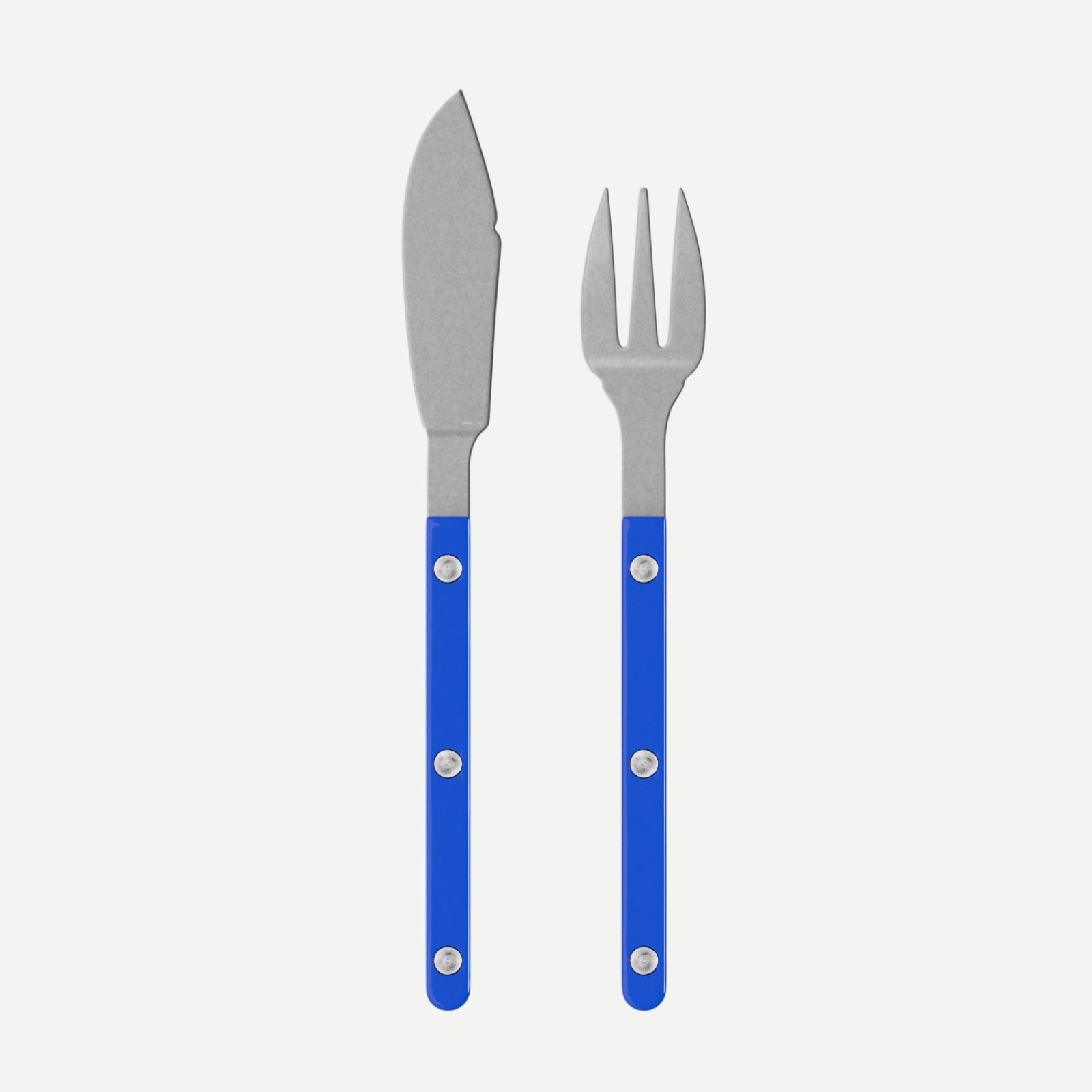 Bistrot Vintage Solid, Lapis blue - Fish set
