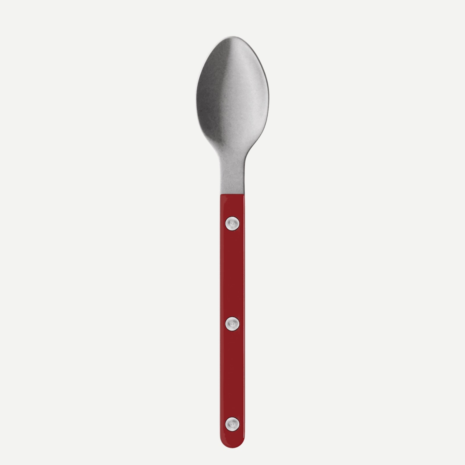 Bistrot Vintage Solid, Burgundy - Espresso spoon