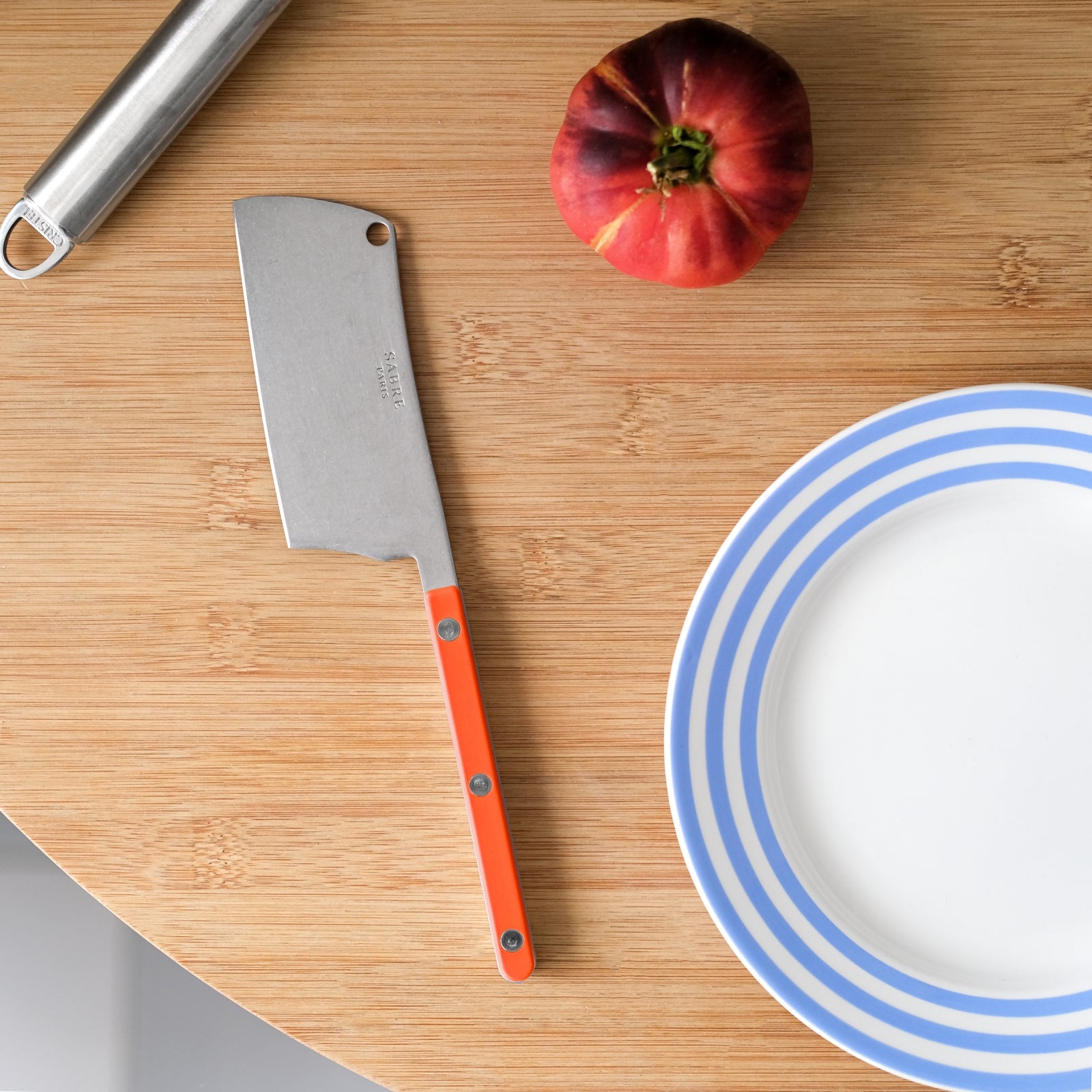 Bistrot Vintage Solid, Orange - Cheese cleaver