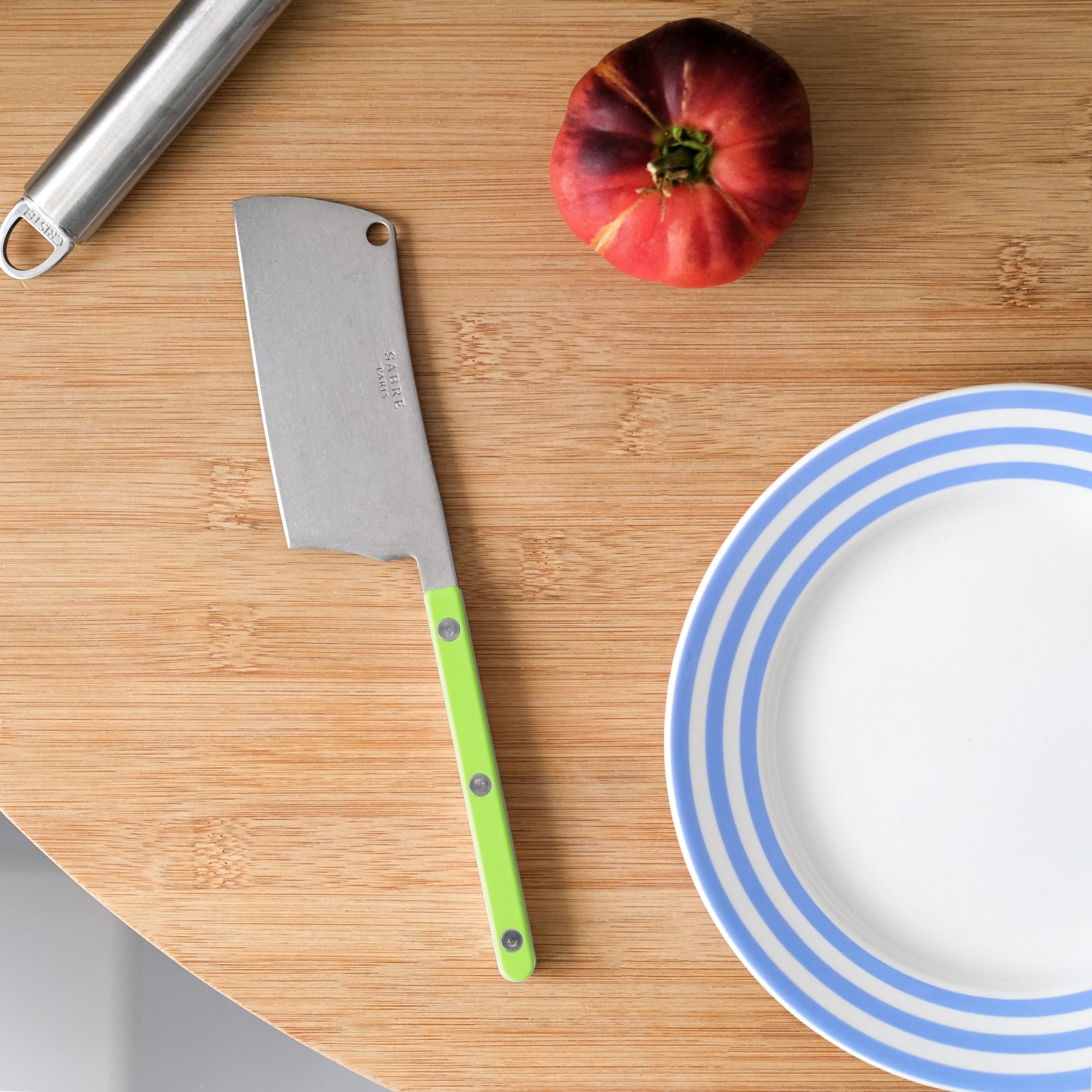 Bistrot Vintage Solid, Citron vert - Coupe-fromage