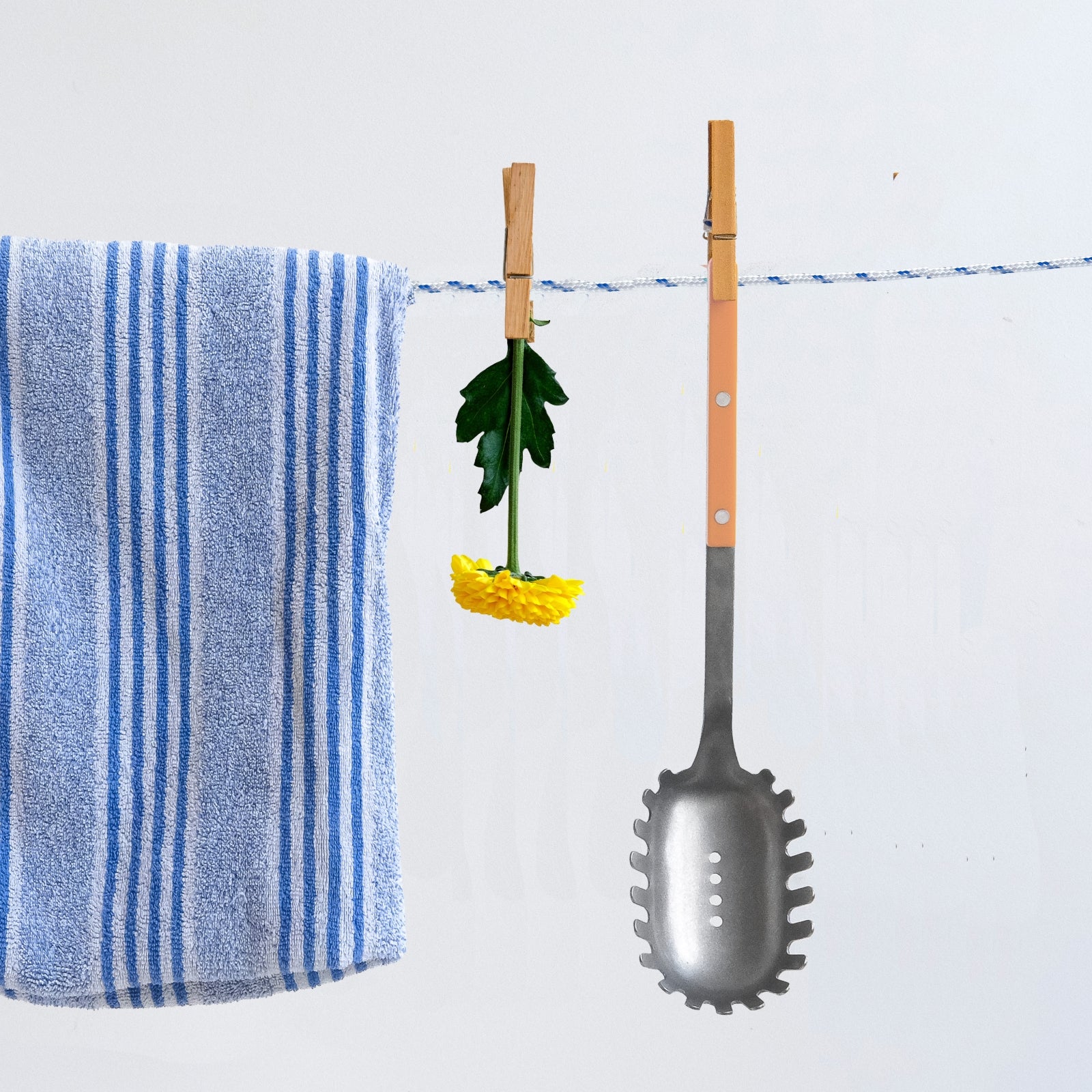 Cuillère à spaghetti Bistrot Vintage Solid, rose nude