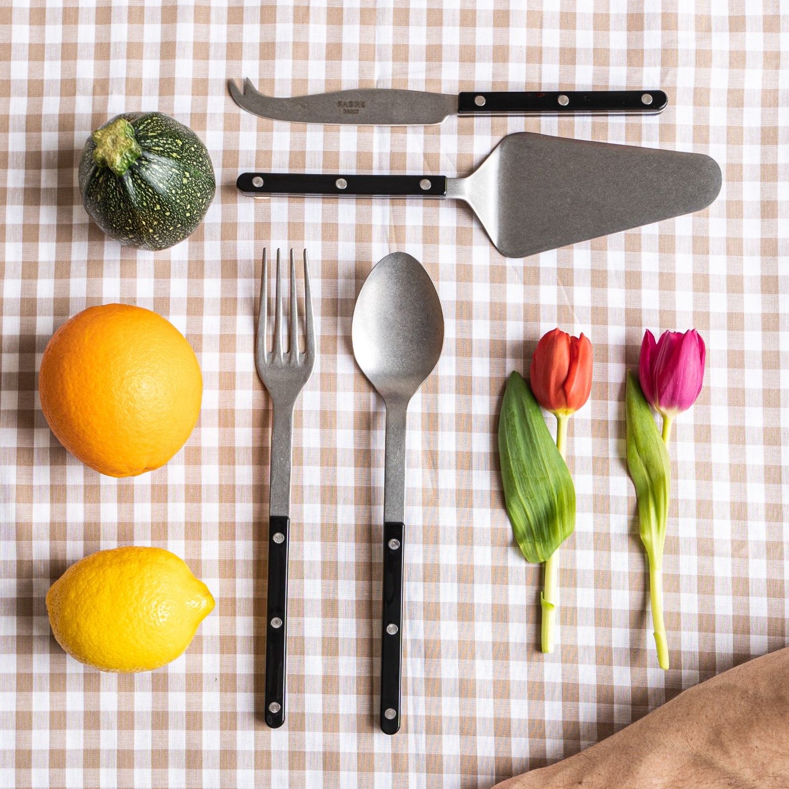 Bistrot Vintage Uni,Noir