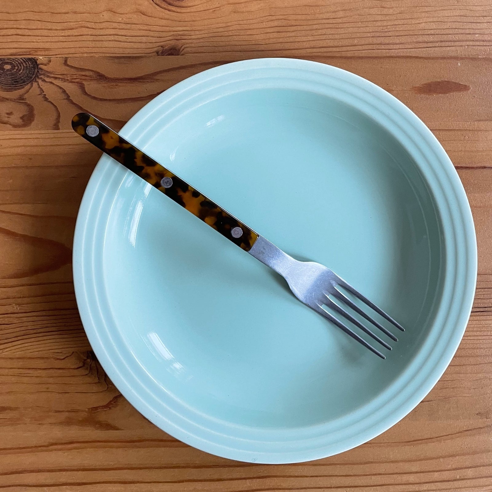 Bistrot Vintage Tortoise, Faux Tortoise - Dinner fork