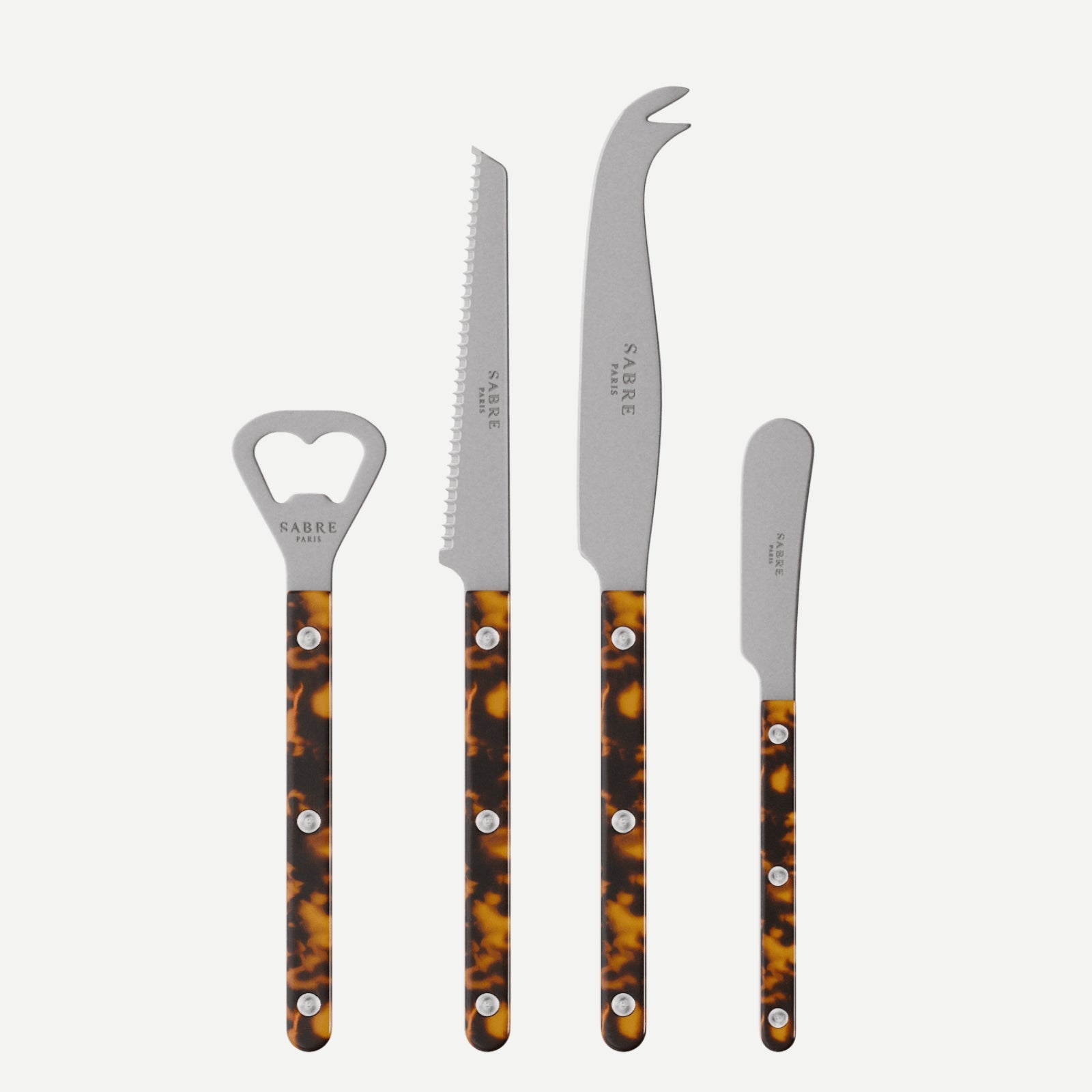 Bistrot Vintage Tortoise, Faux Tortoise - Bistrot aperitif set