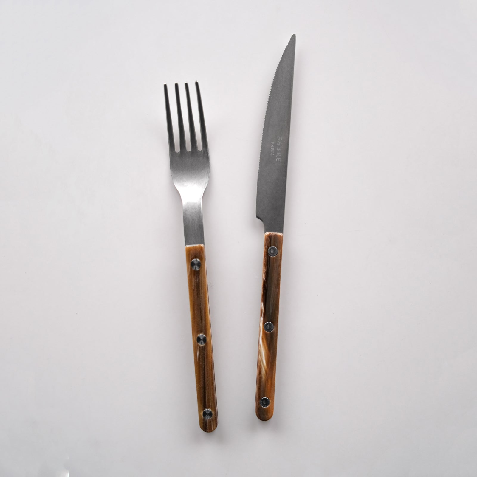 Bistrot Vintage Buffalo, Faux Buffalo - 5 pieces cutlery set