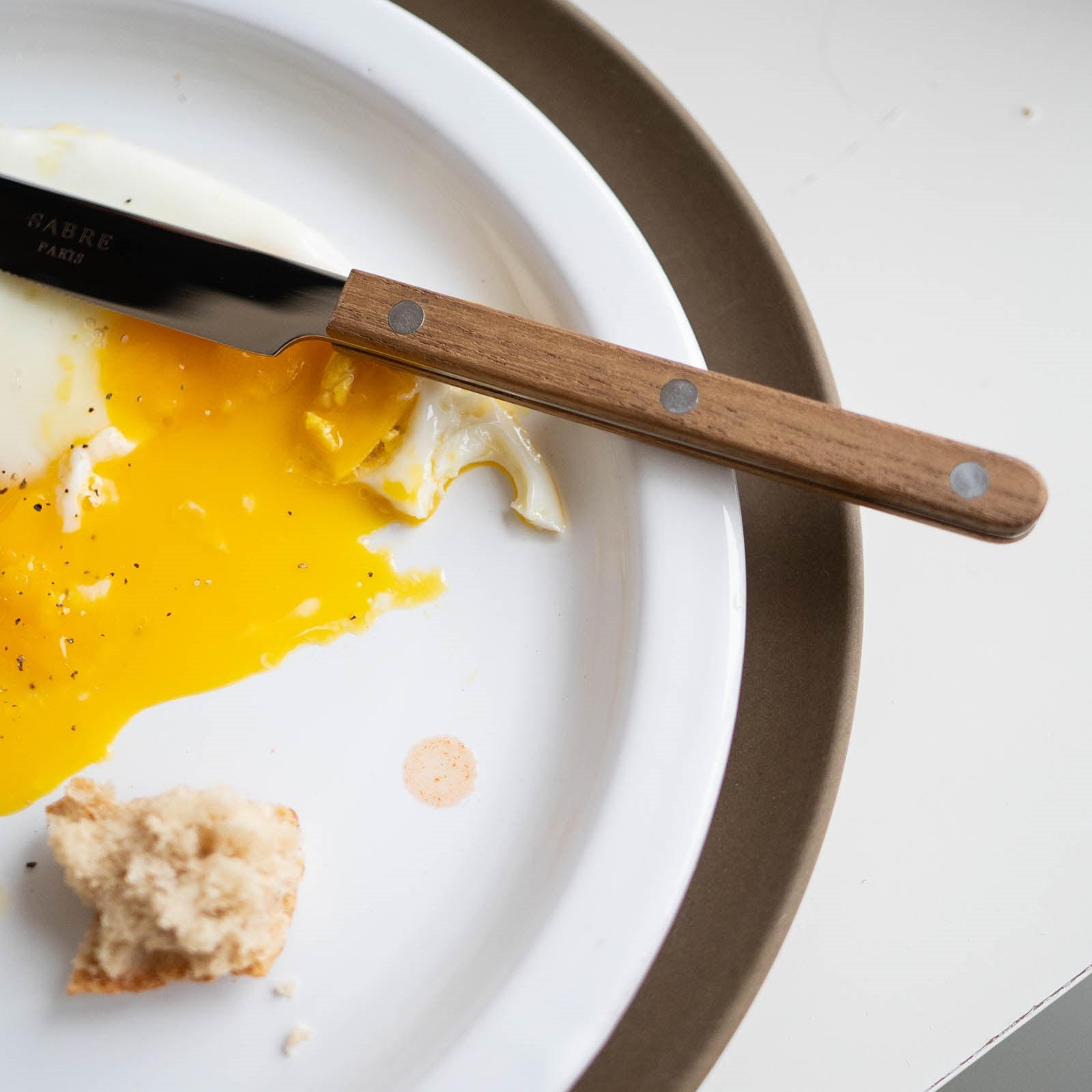 Bistrot Teck, Couteau de table en teck