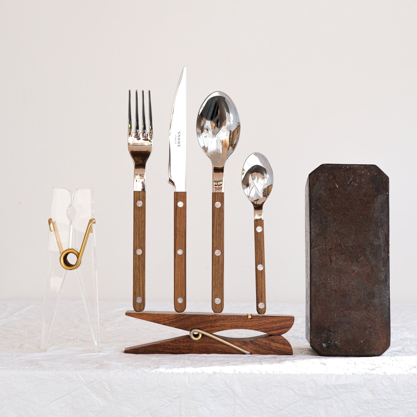 Bistrot Teck, Couteau de table en teck