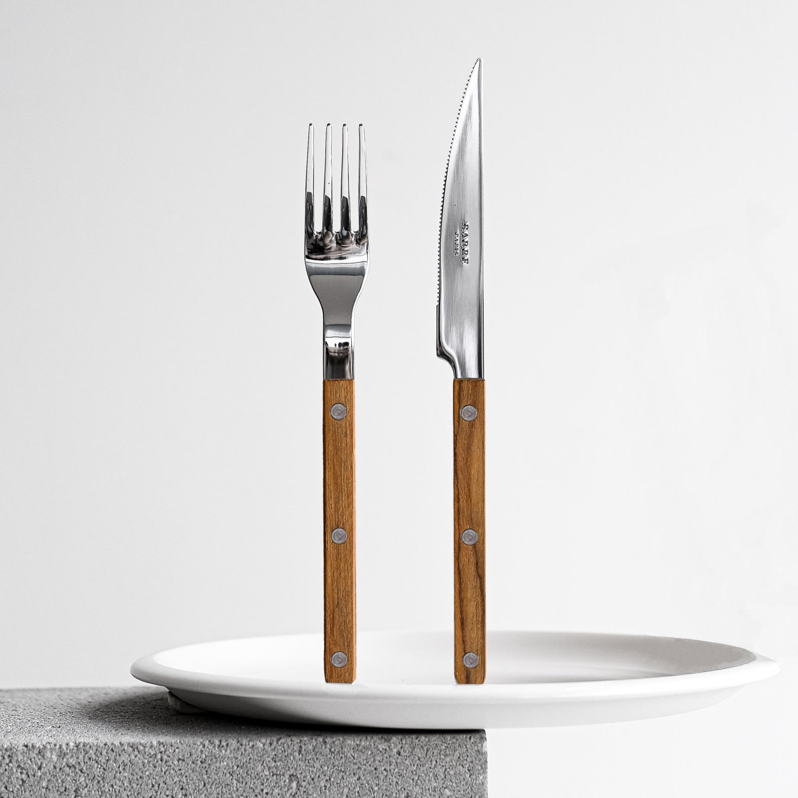 Bistrot Teak, Teak - 48 pieces cutlery set