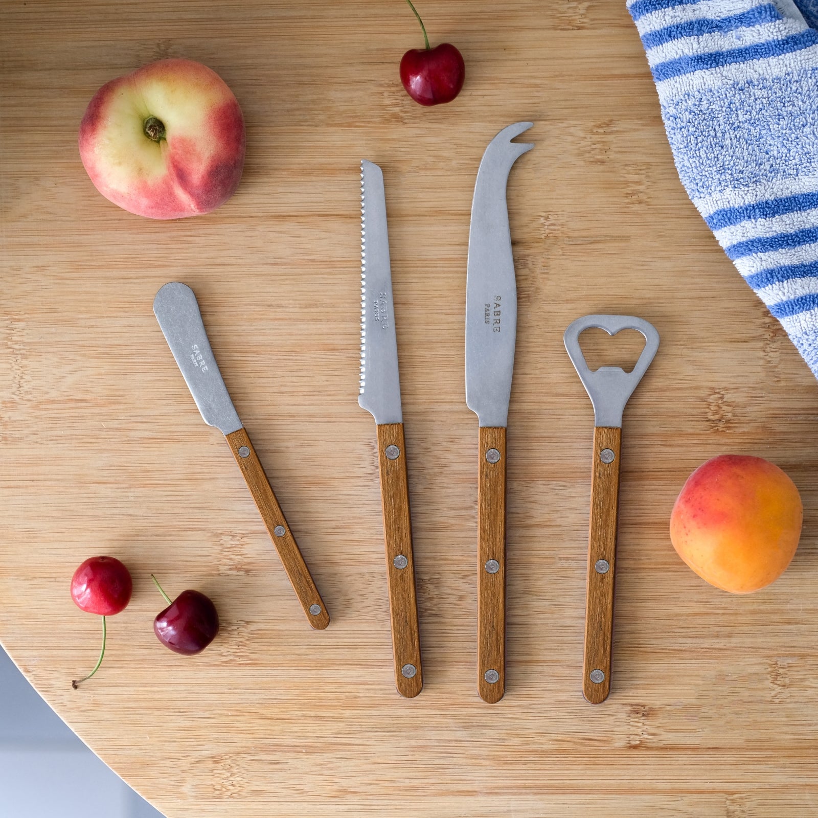Bistrot Vintage Teak, Teak - Bistrot aperitif set
