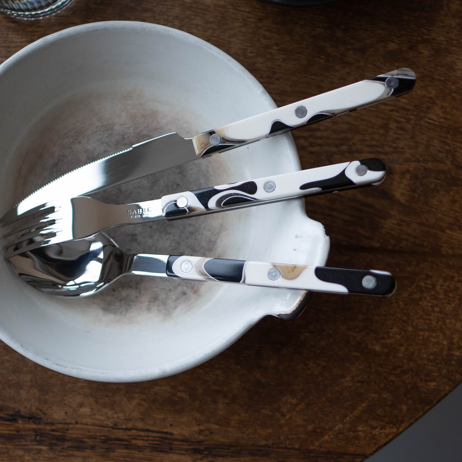 Cuillère à soupe Bistrot Dune, Dune Black