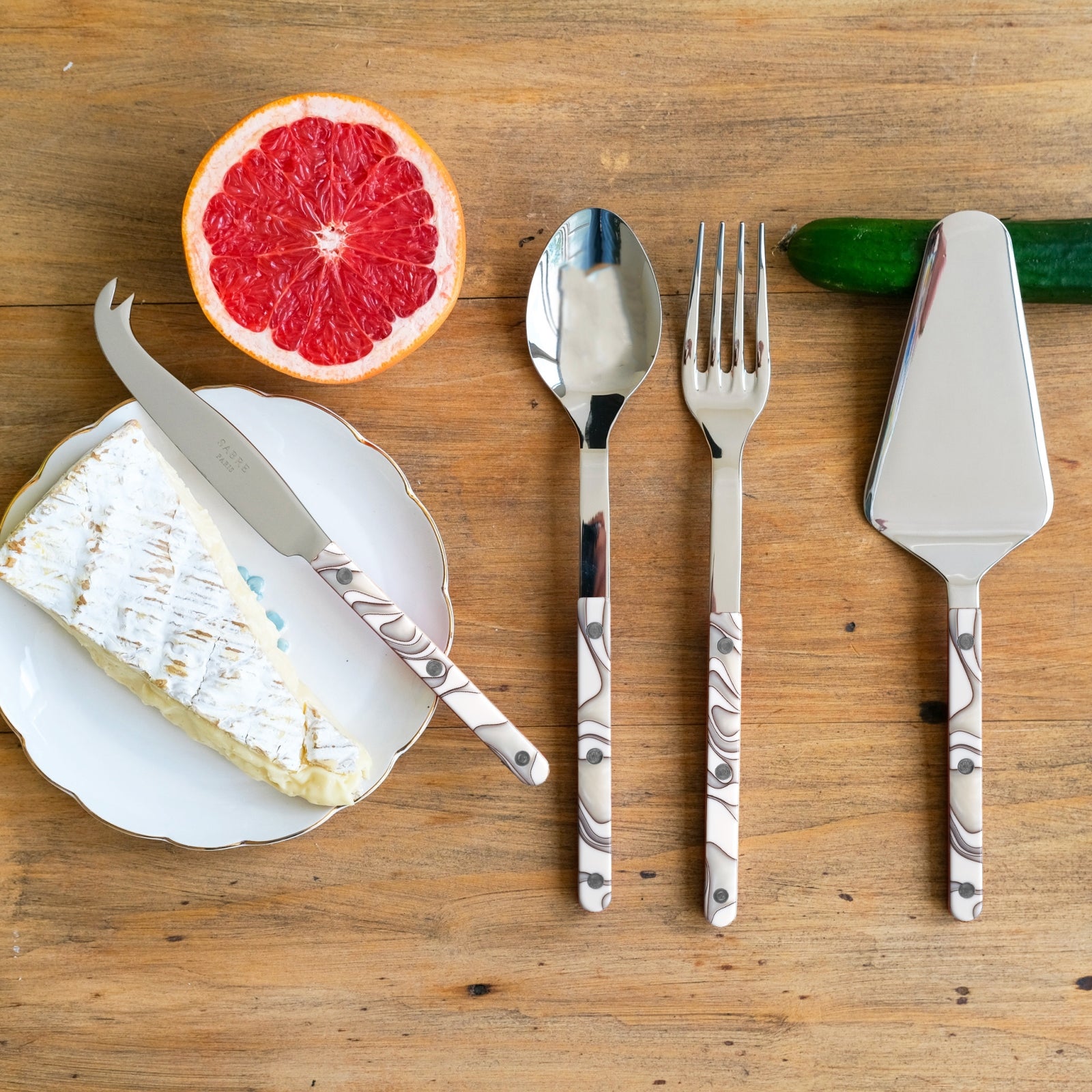 Bistrot Dune, Dune Ivory - Box of 4 must-have serving pieces