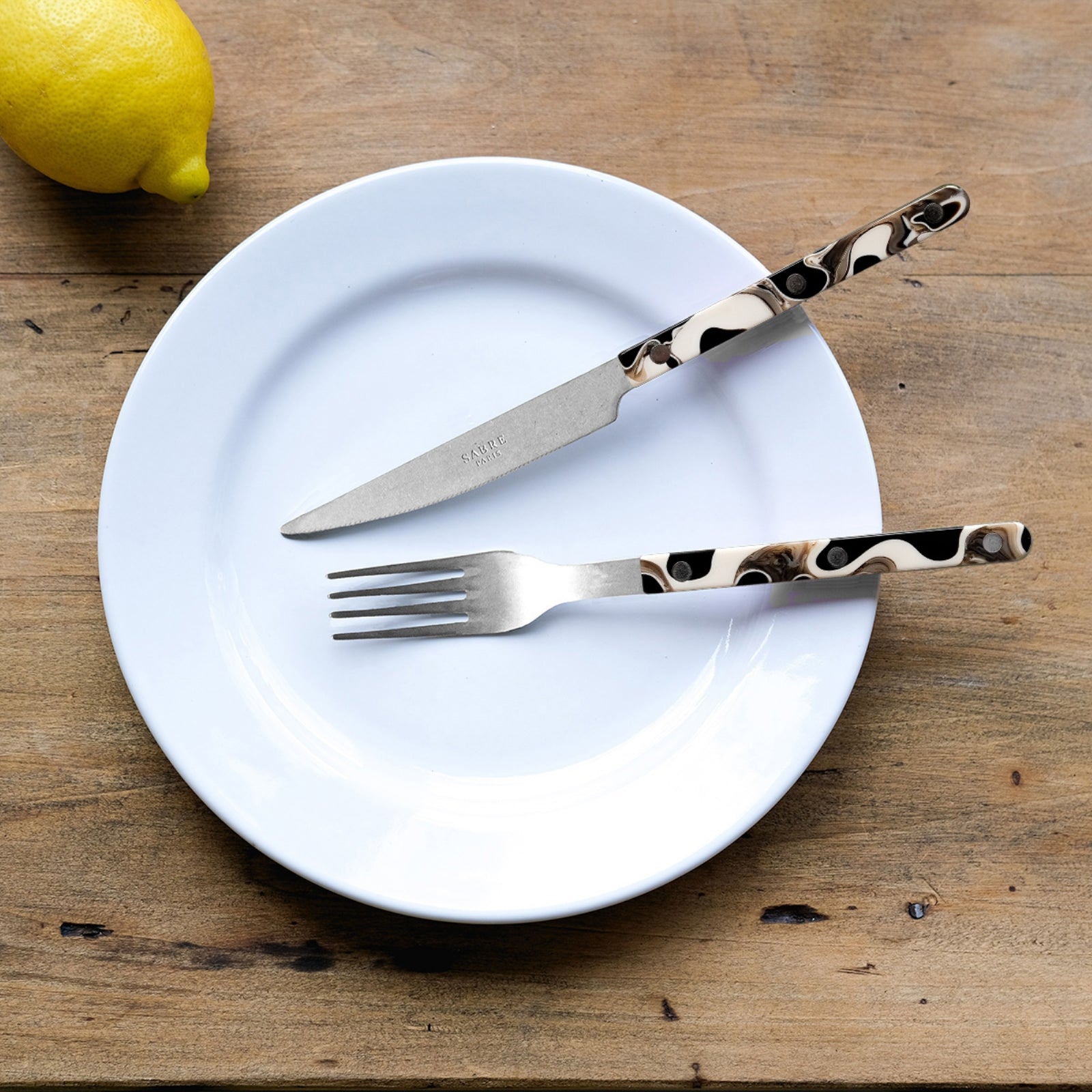 Couteau de table Bistrot Vintage Dune, Dune Noir