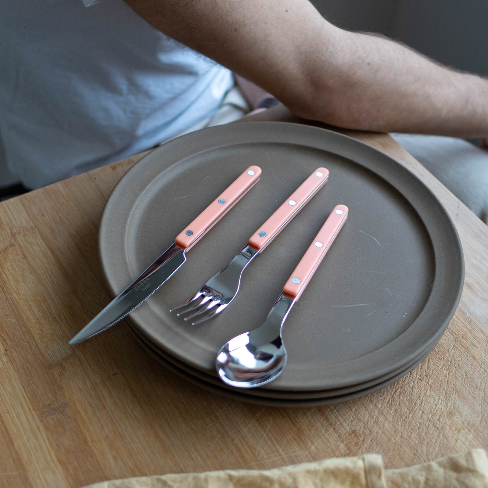 Bistrot Uni Mat, Nude Pink