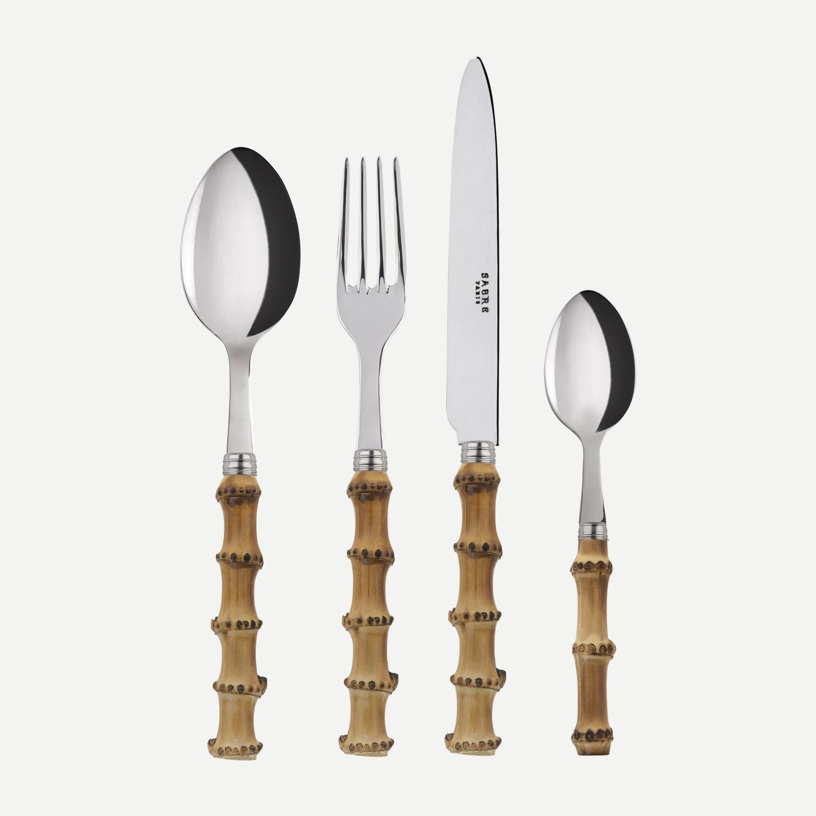Panda, Bamboo - 24 pieces cutlery set