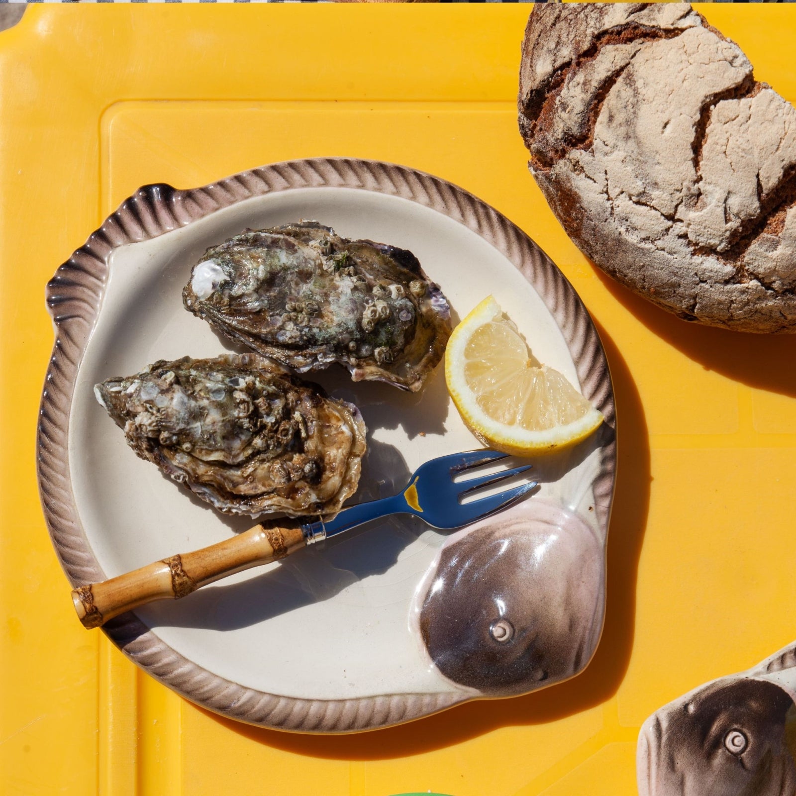 Panda, Bamboo - Oyster fork