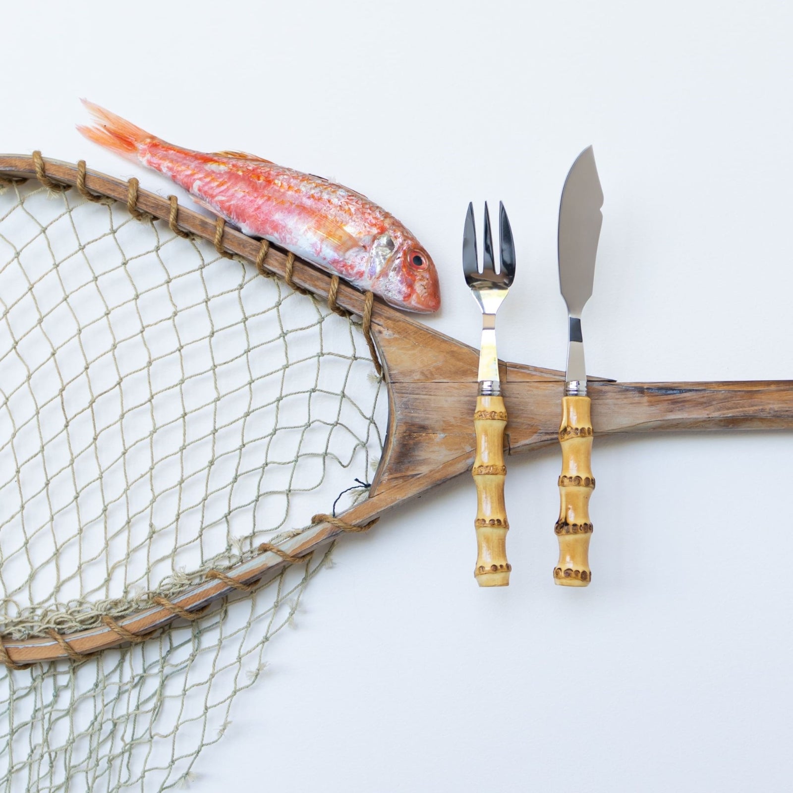 Panda, Bamboo - Fish set