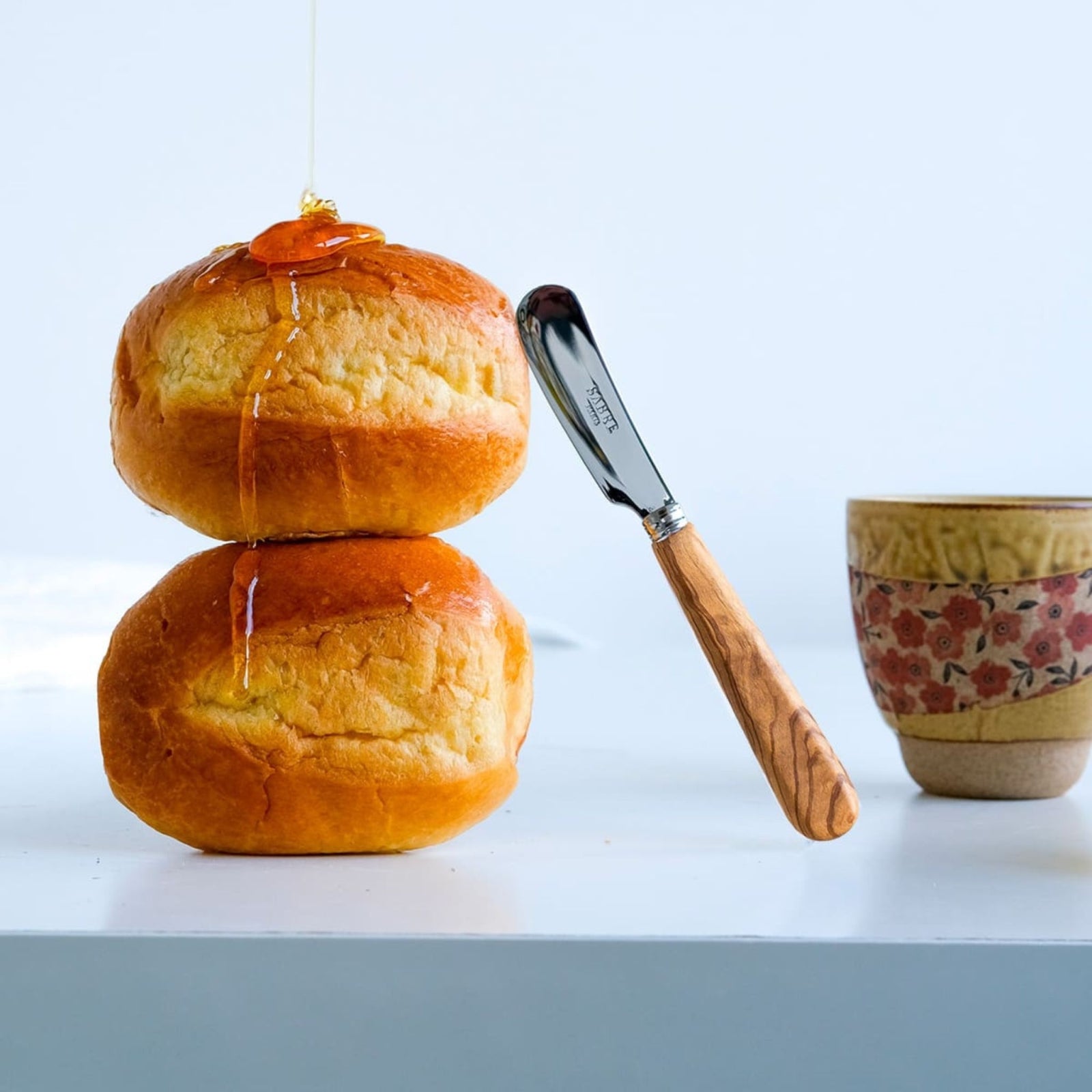 Lavandou, Olive tree wood - Butter spreader