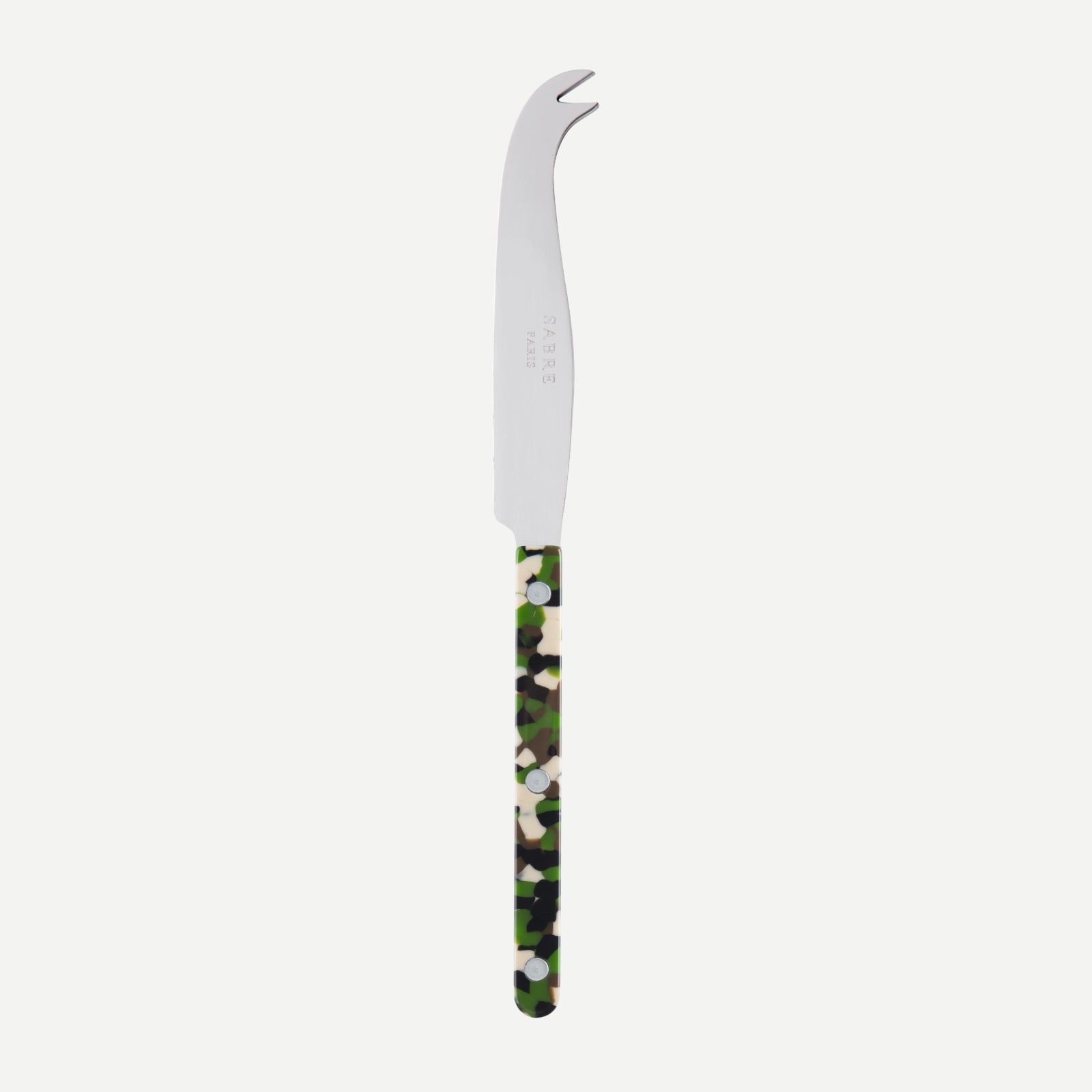 Bistrot Camouflage, Green - Cheese knife large