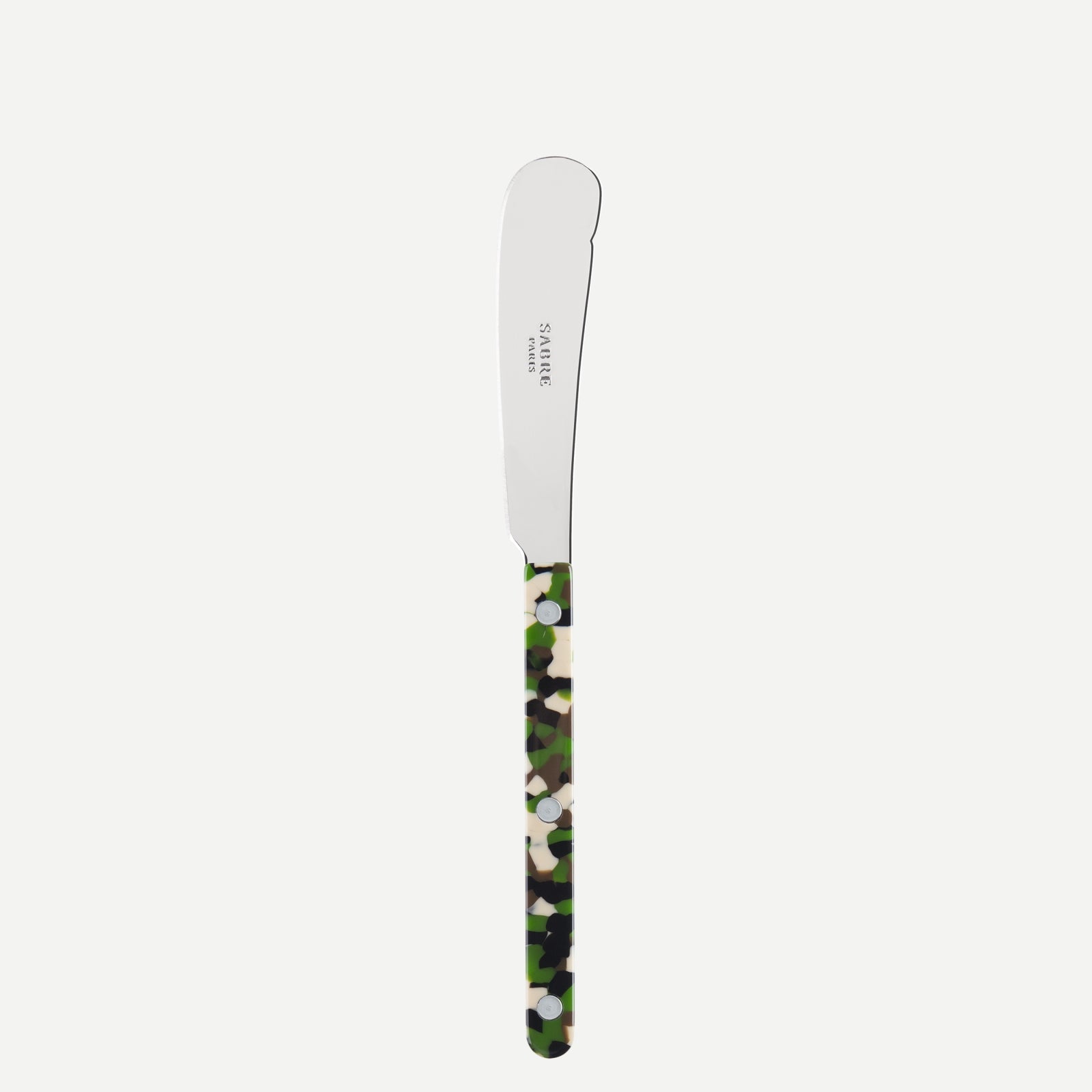 Bistrot Camouflage, Green - Butter knife