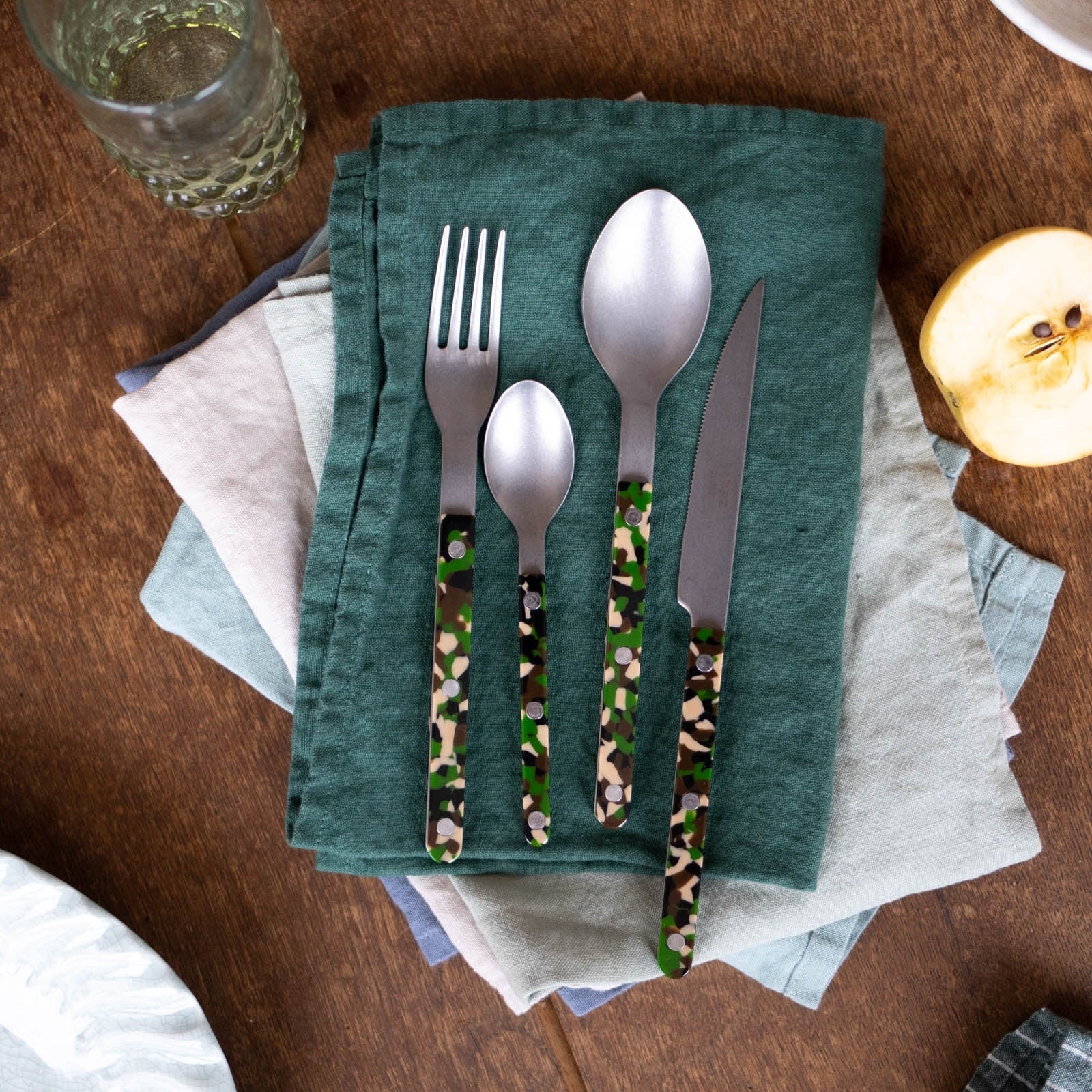 Bistrot Vintage Camouflage, Camouflage - Soup spoon