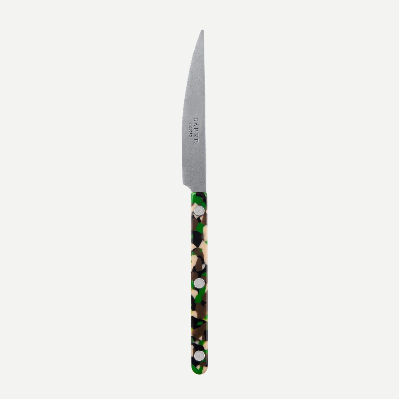 Bistrot Vintage Camouflage, Green - Dessert knife