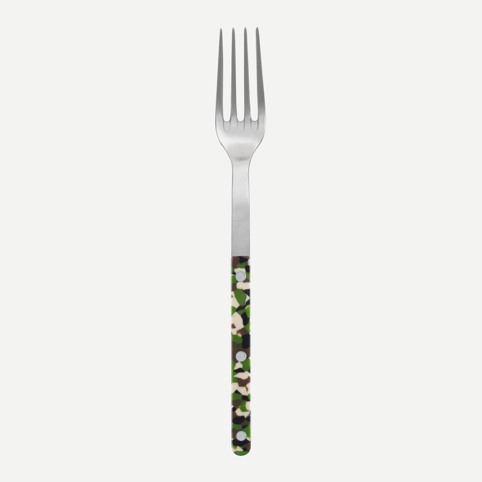 Bistrot Vintage Camouflage, Green - Serving fork