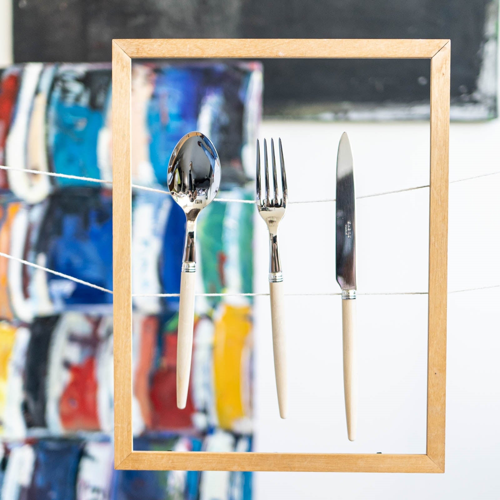 Jonc, Light wood - Dinner knife