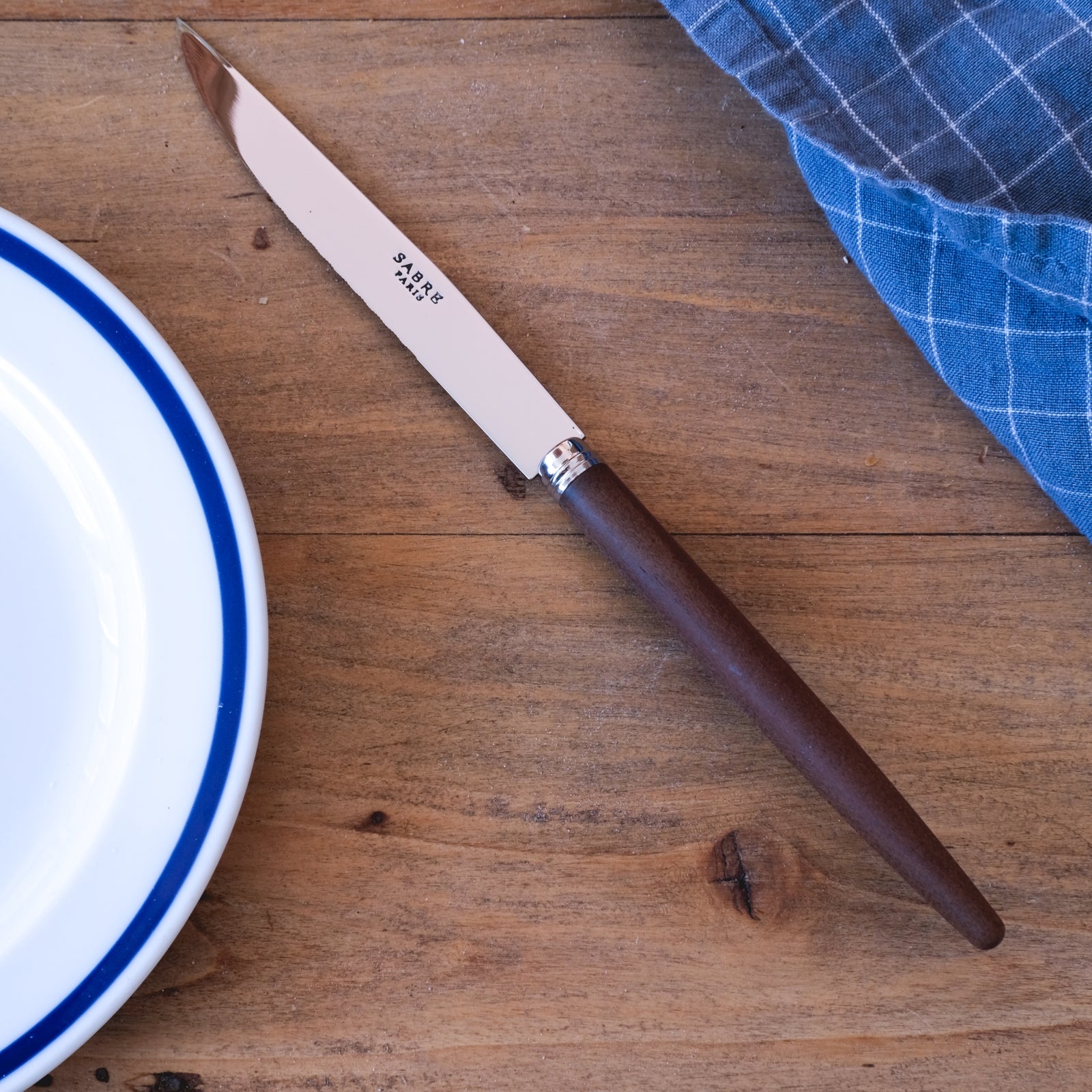 Jonc, Dark wood - Steak knife