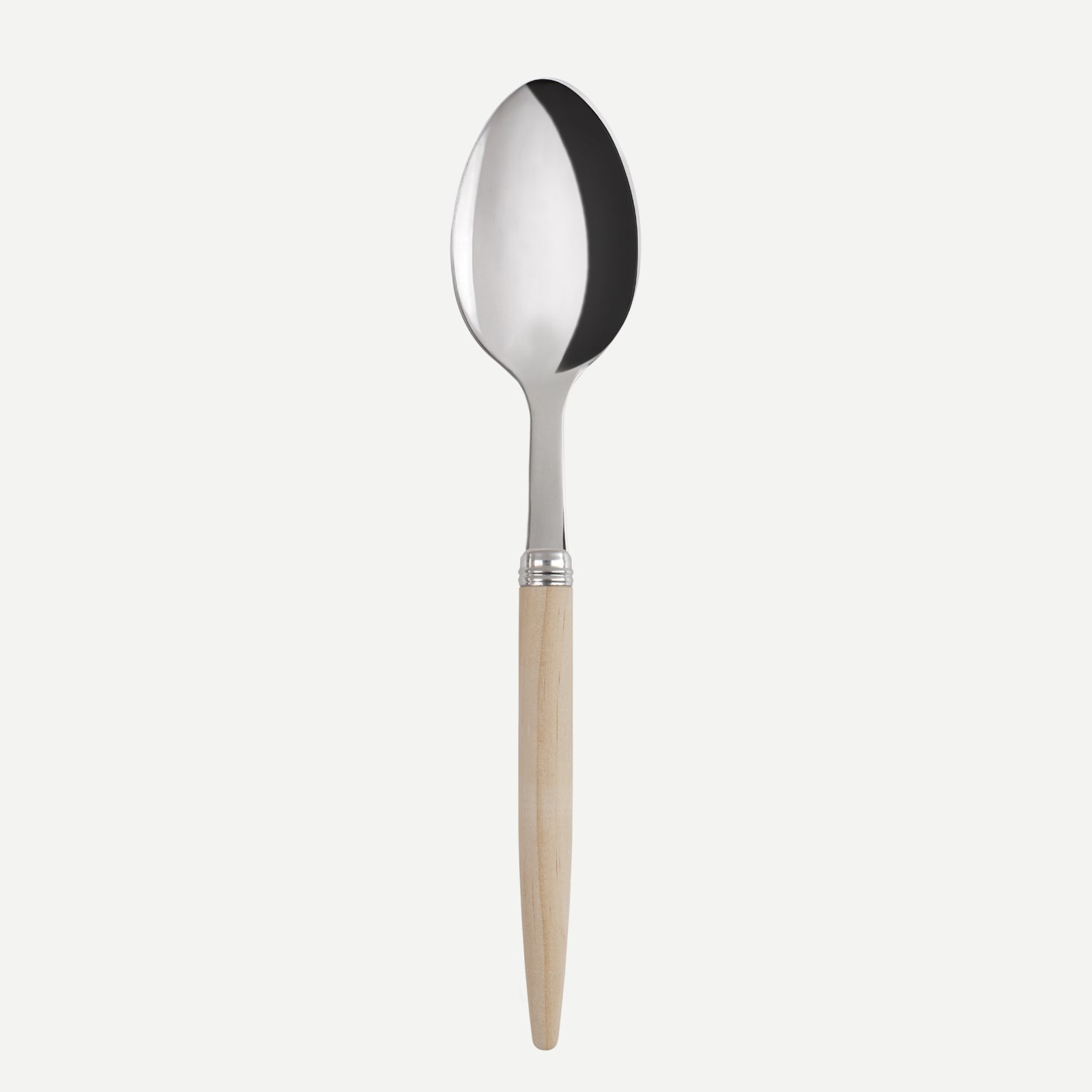 Jonc, Light wood - Dessert spoon