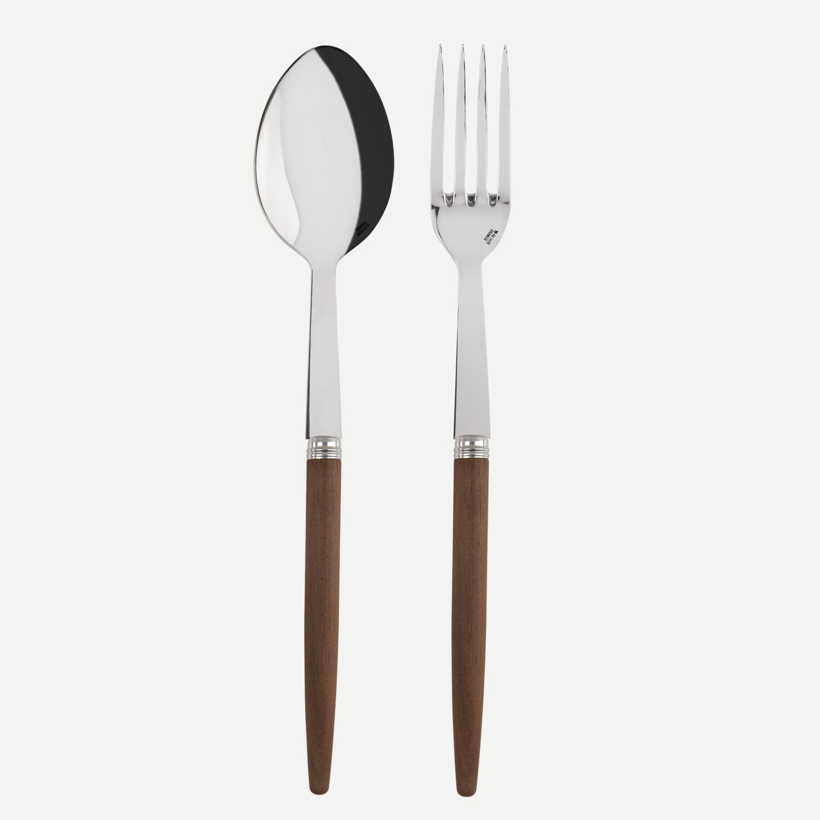 Jonc, Dark wood - Serving set