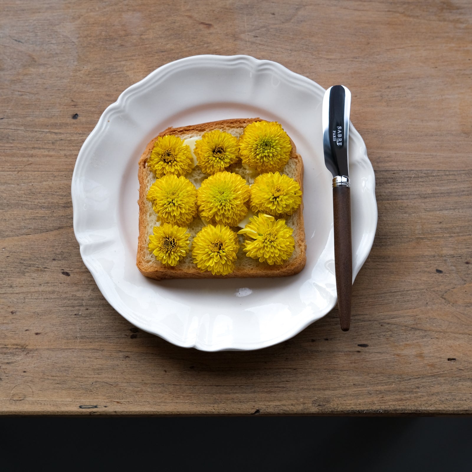 Jonc, Dark wood - Butter spreader