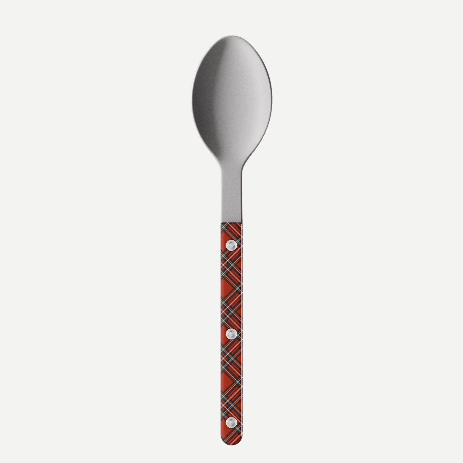 Bistrot Vintage Tartan, Red - Soup spoon