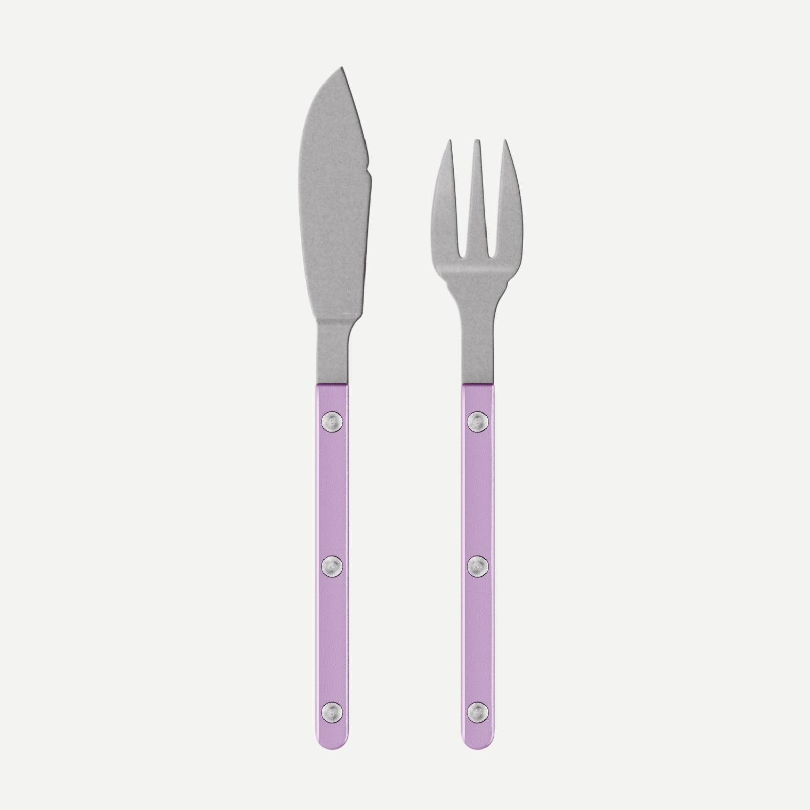 Bistrot Vintage Pearly, Lilac - Fish set
