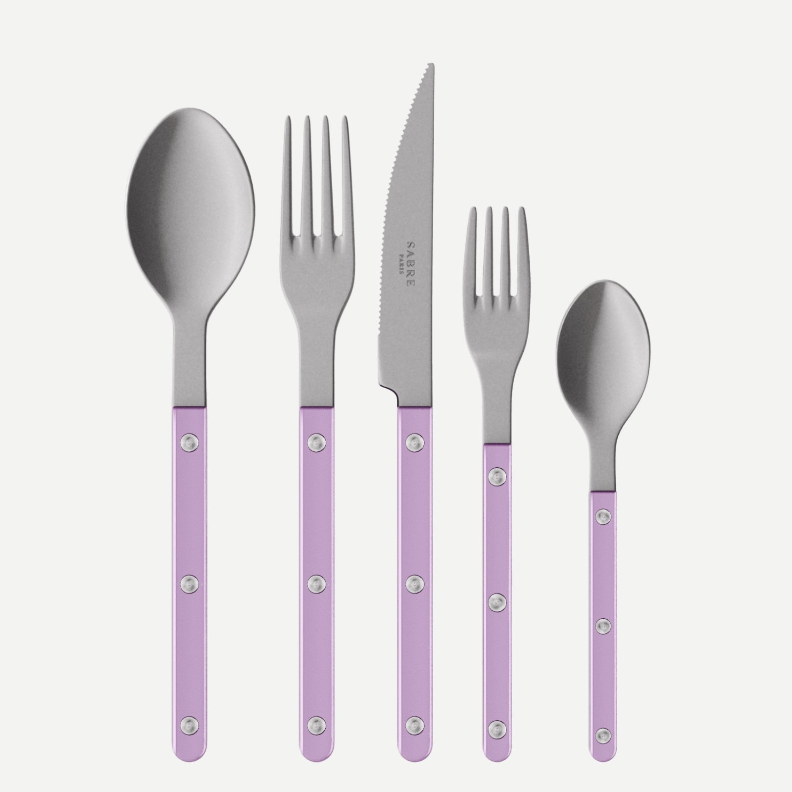 Bistrot Vintage Pearly, Lilac - 20 pieces cutlery set