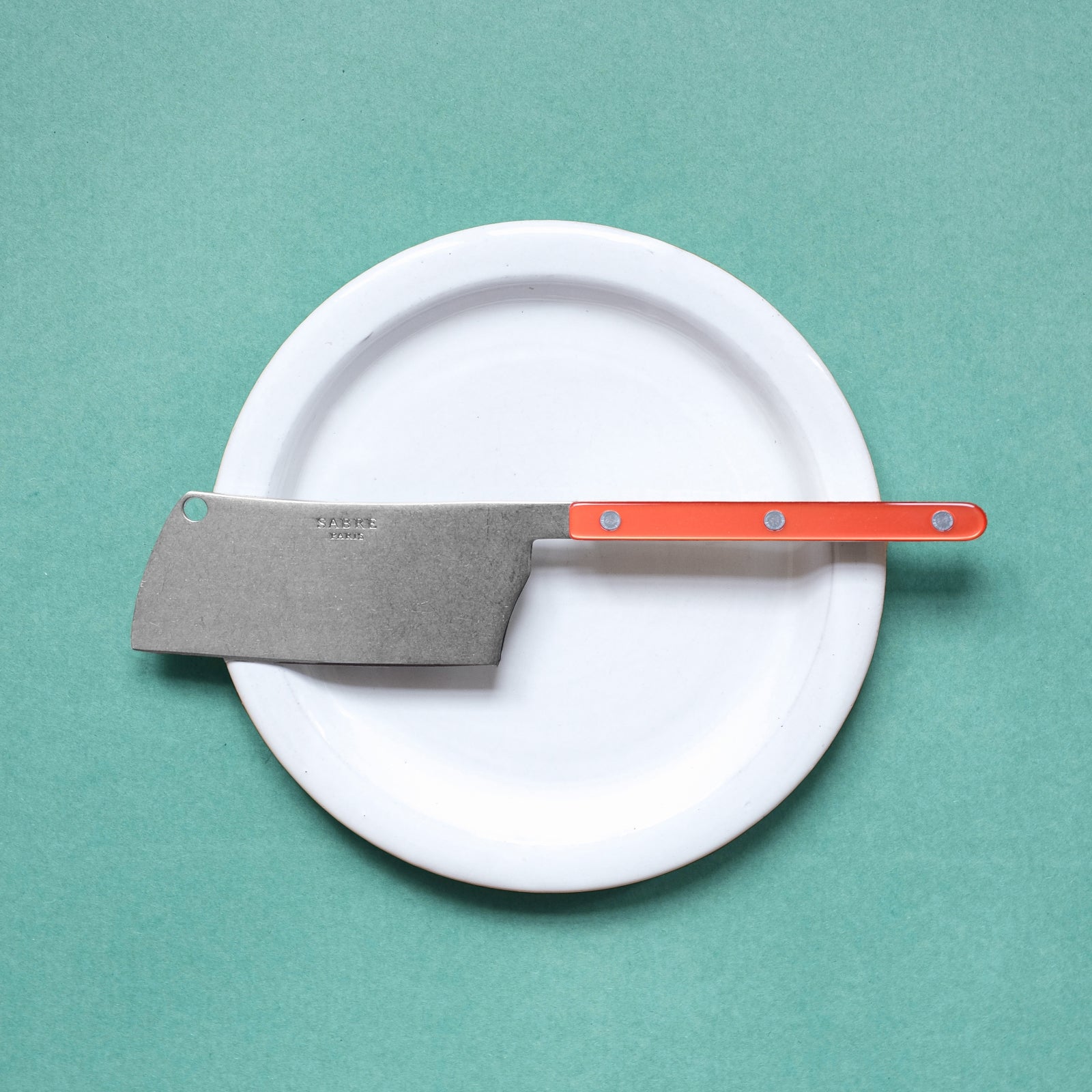 Bistrot Vintage Pearly, Orange - Cheese cleaver