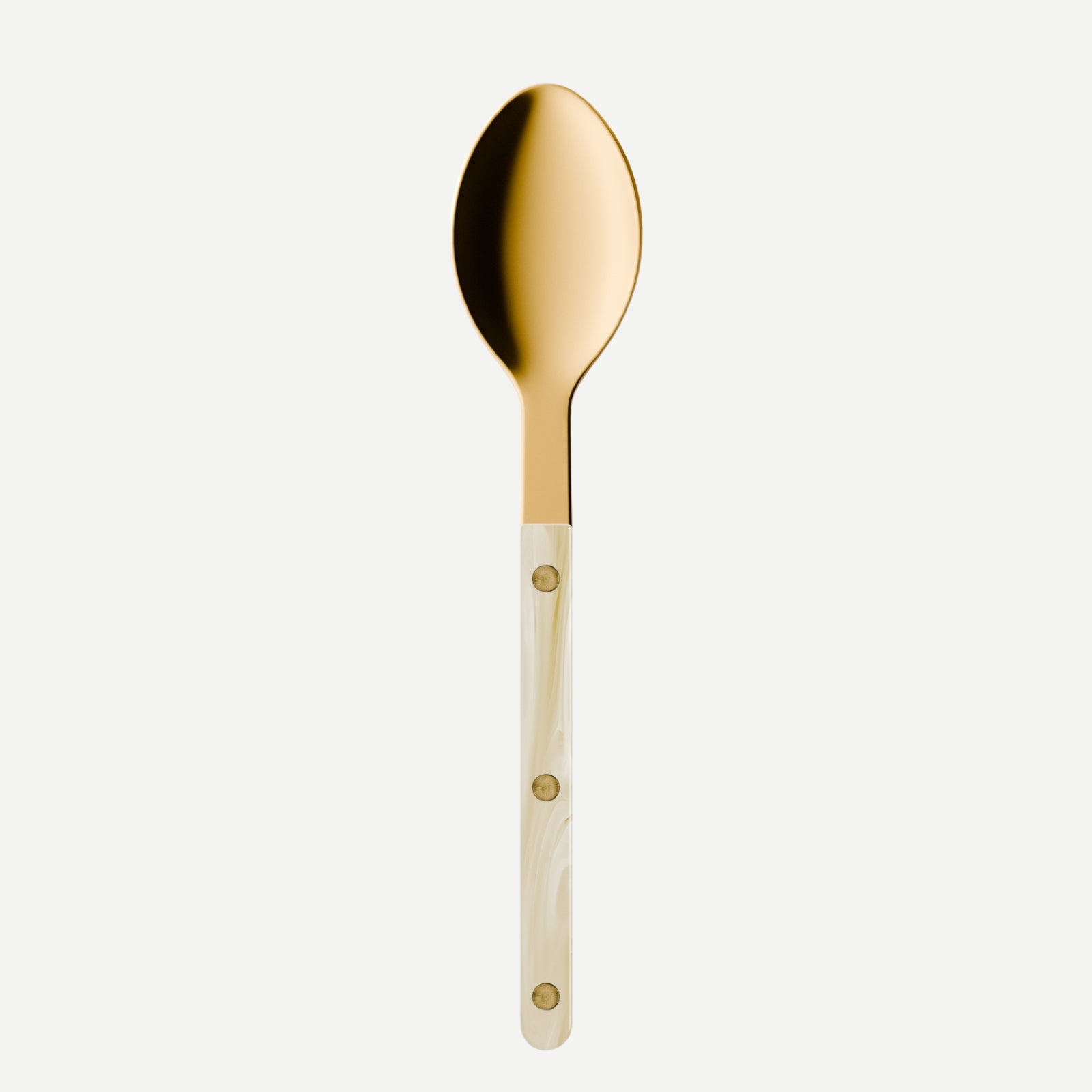 Bistrot Gold Horn, Faux Horn - Soup spoon
