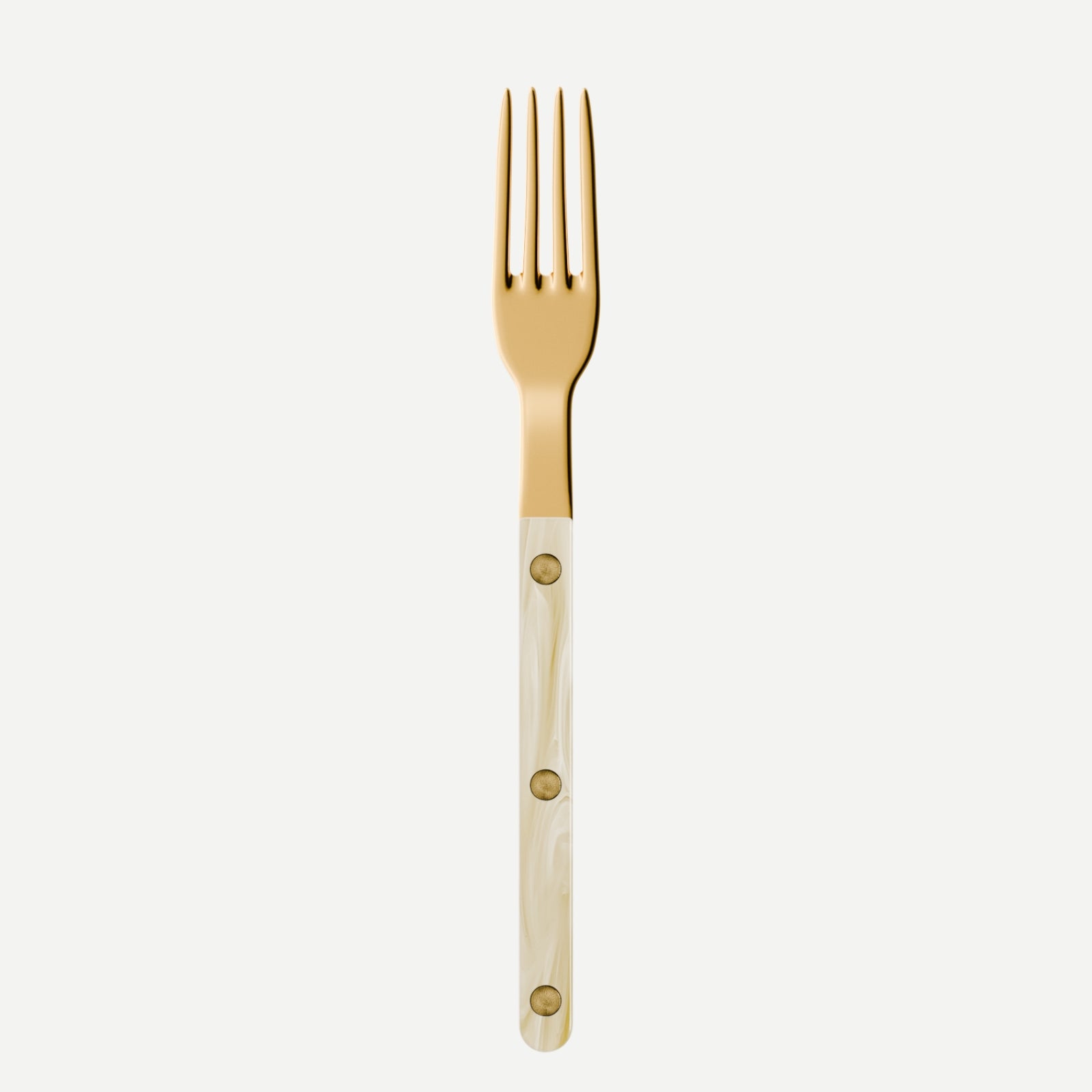 Bistrot Gold Horn, Faux Horn - Small fork
