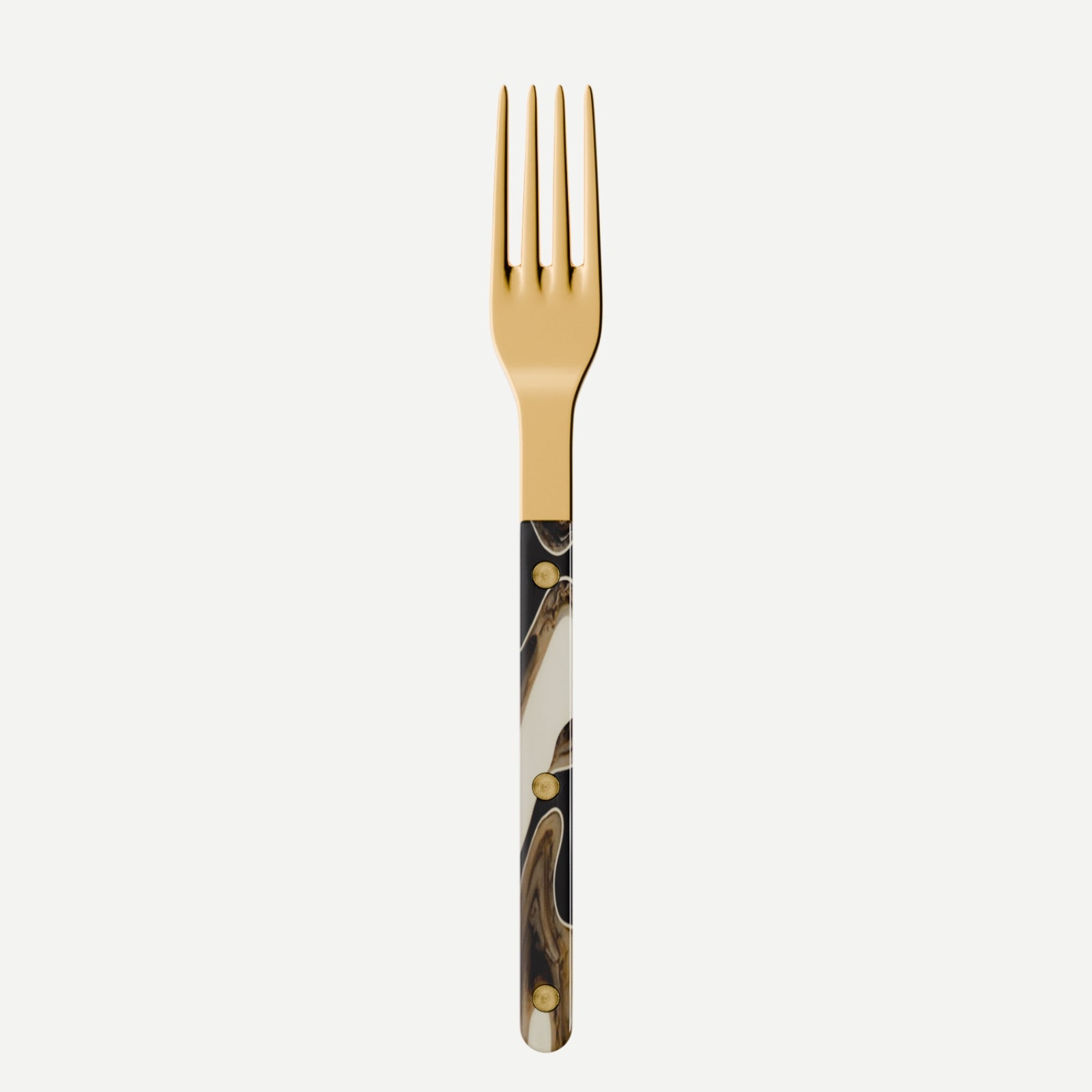 Fourchette de table Bistrot Gold Dune, Dune Black