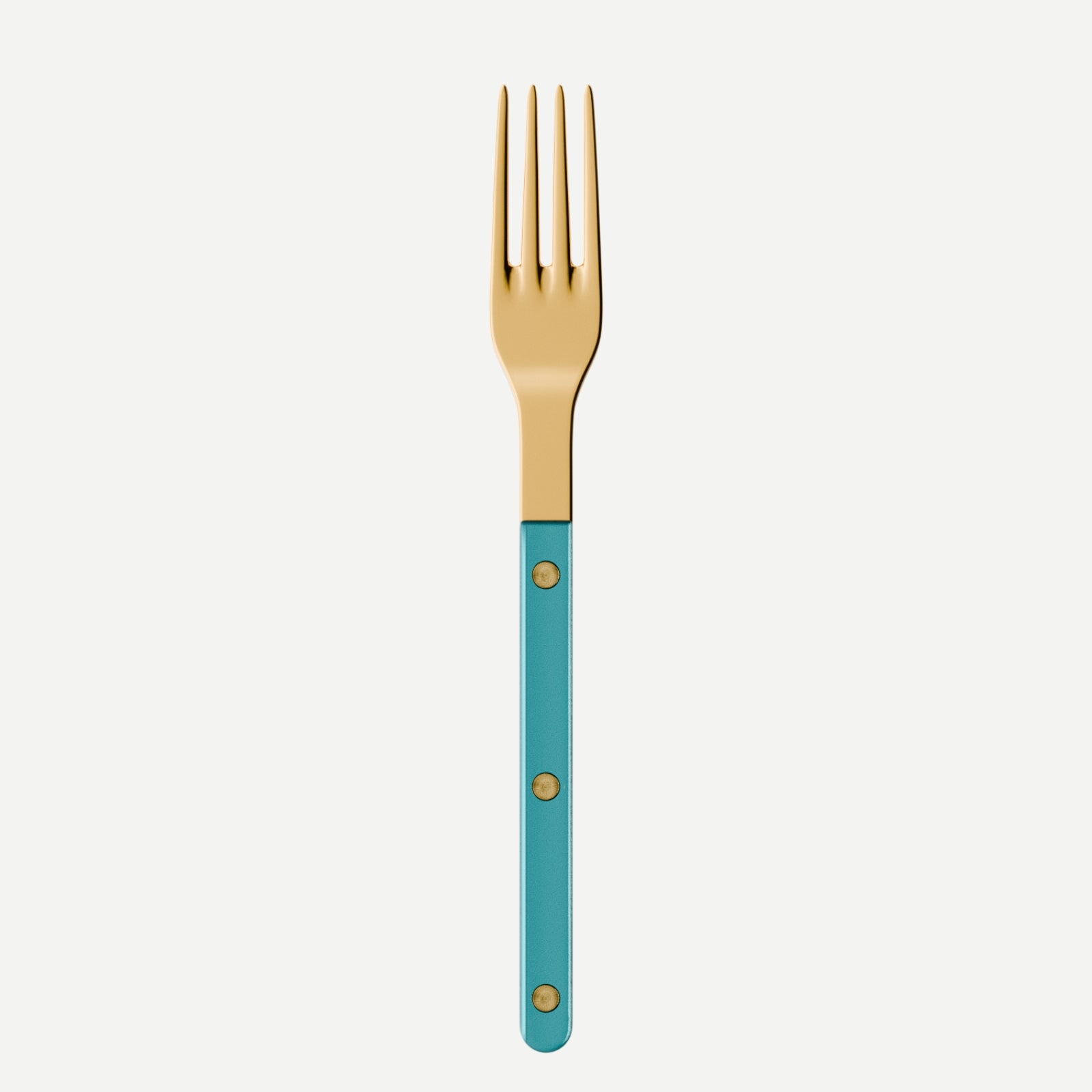 Bistrot Gold Pearly, Turquoise - Dinner fork