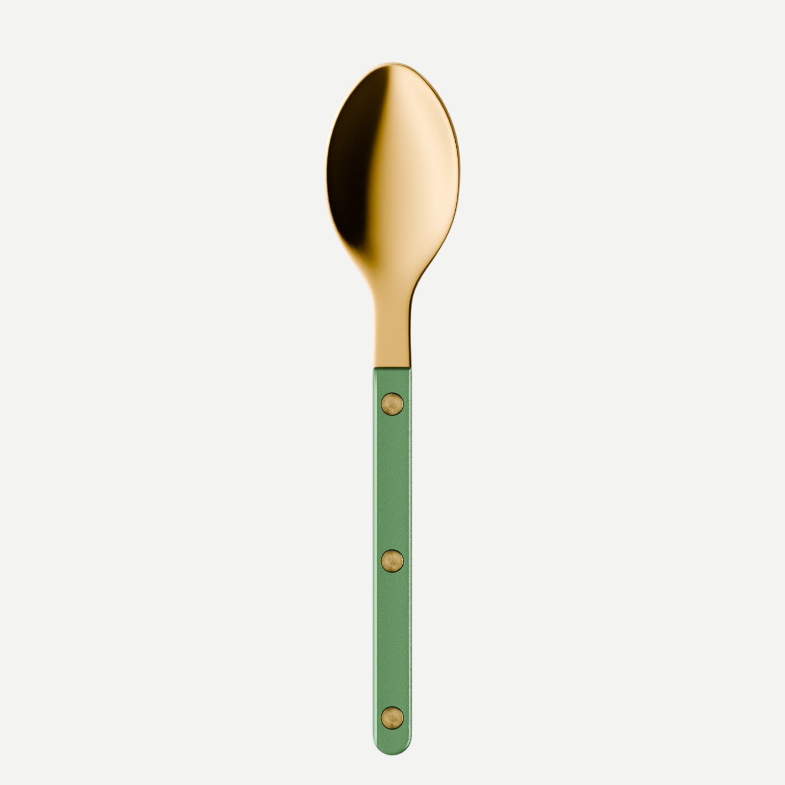 Bistrot Gold Pearly, Garden green - Teaspoon