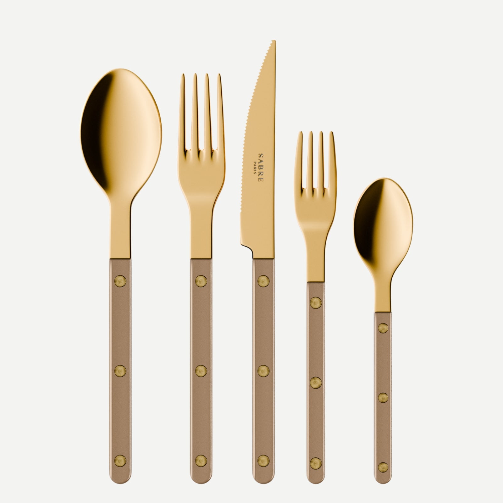 Bistrot couleur Gold Pearly, Tilleul - Couperet à fromage main image 1