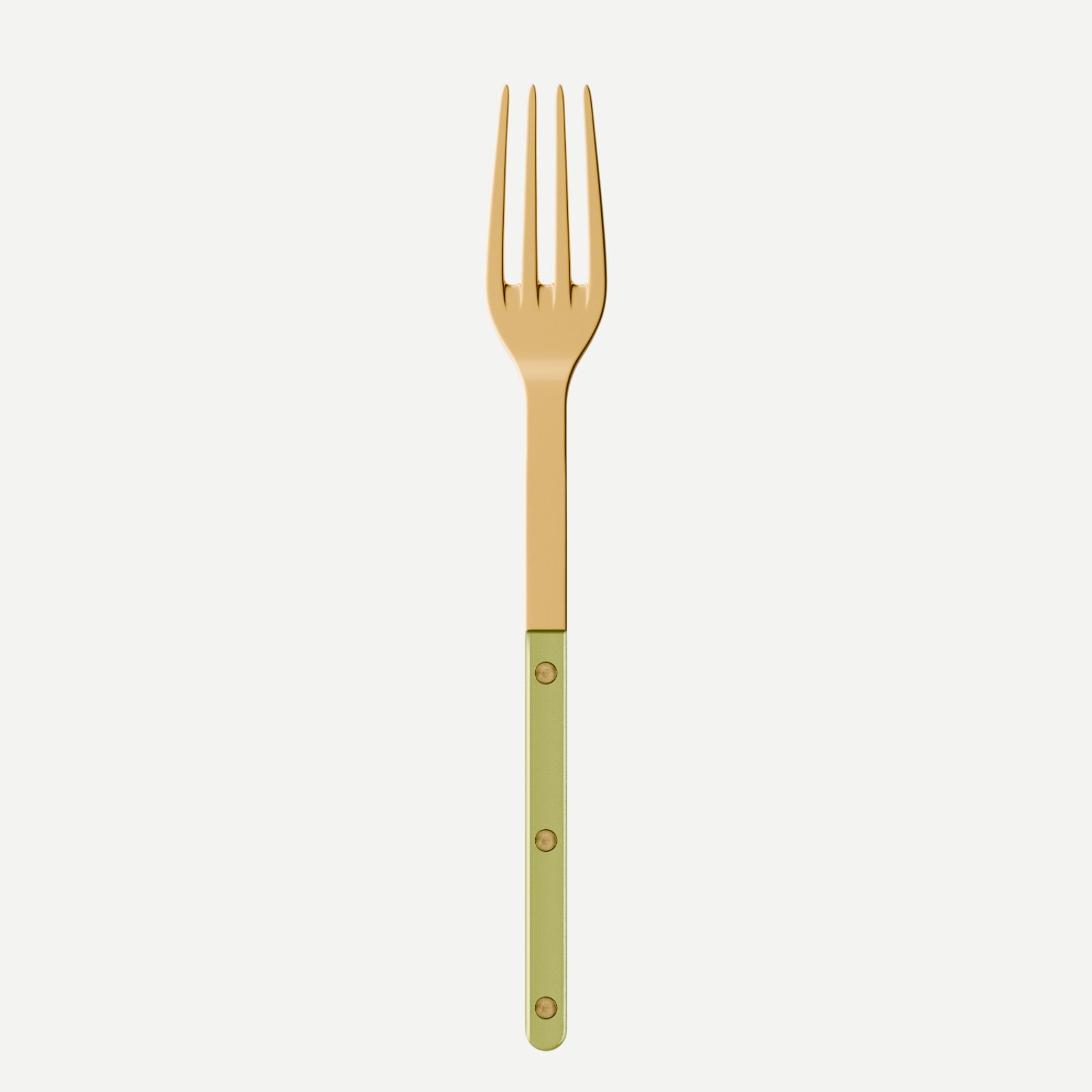 Bistrot Gold Pearly, Moss - Serving fork