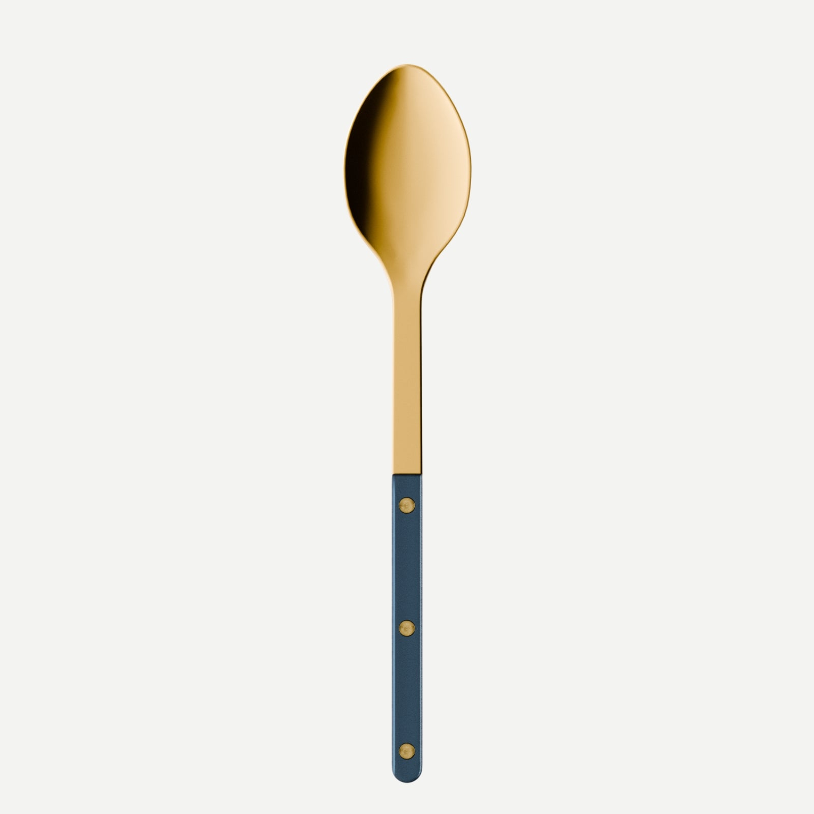 Bistrot Gold Pearly, Steel blue - Serving spoon