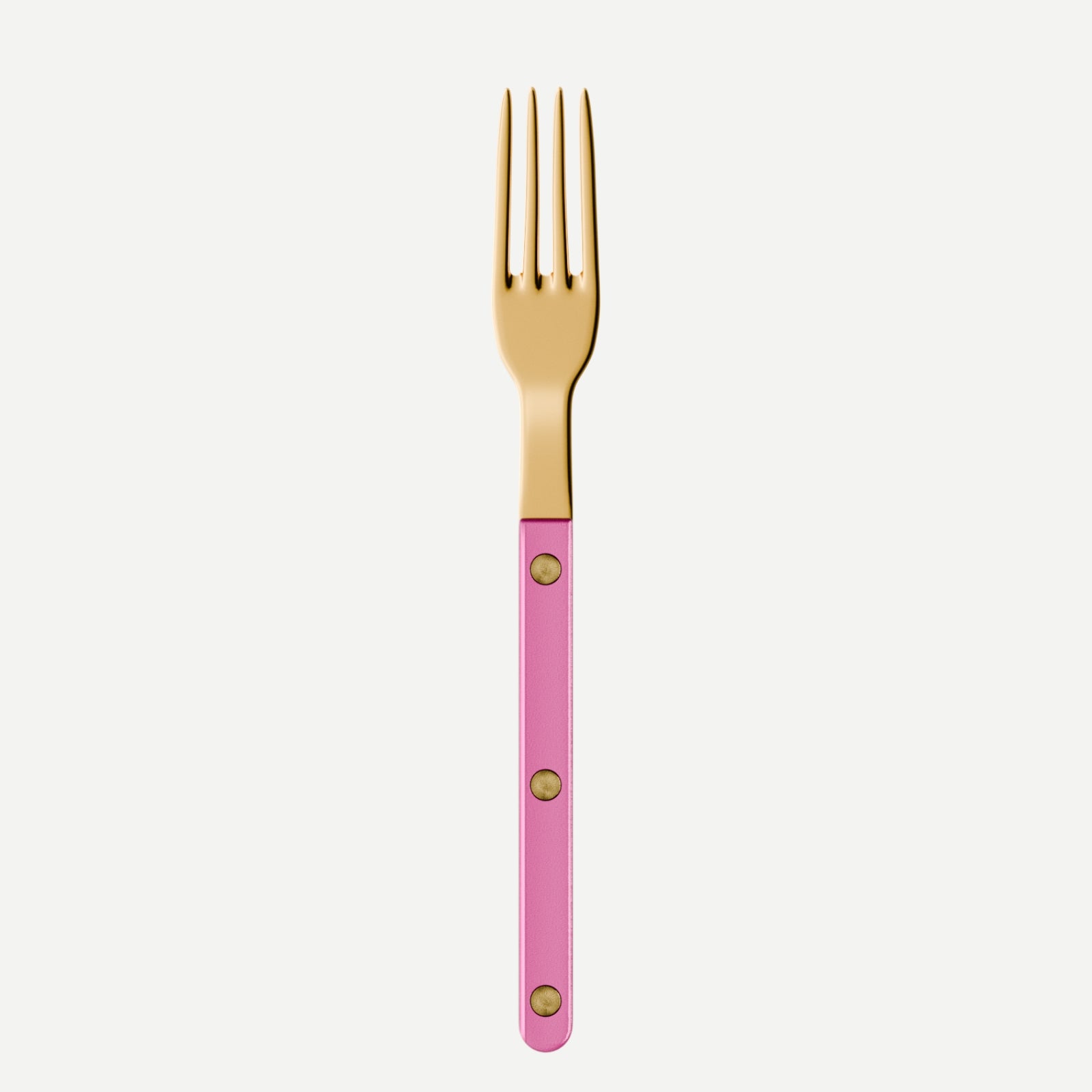 Bistrot Gold Pearly, Pink - Small fork
