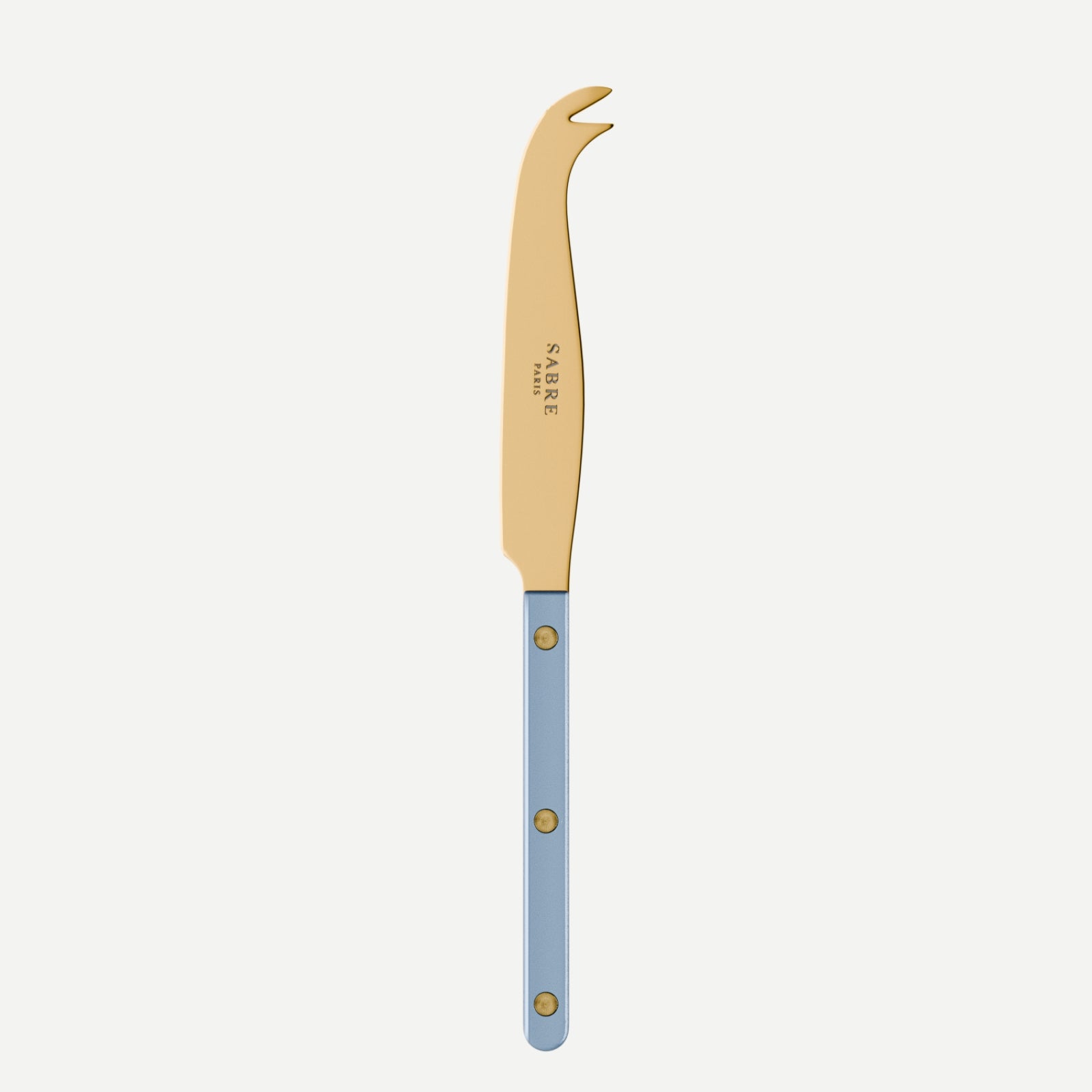Bistrot Gold Pearly, Light blue - Cheese knife large