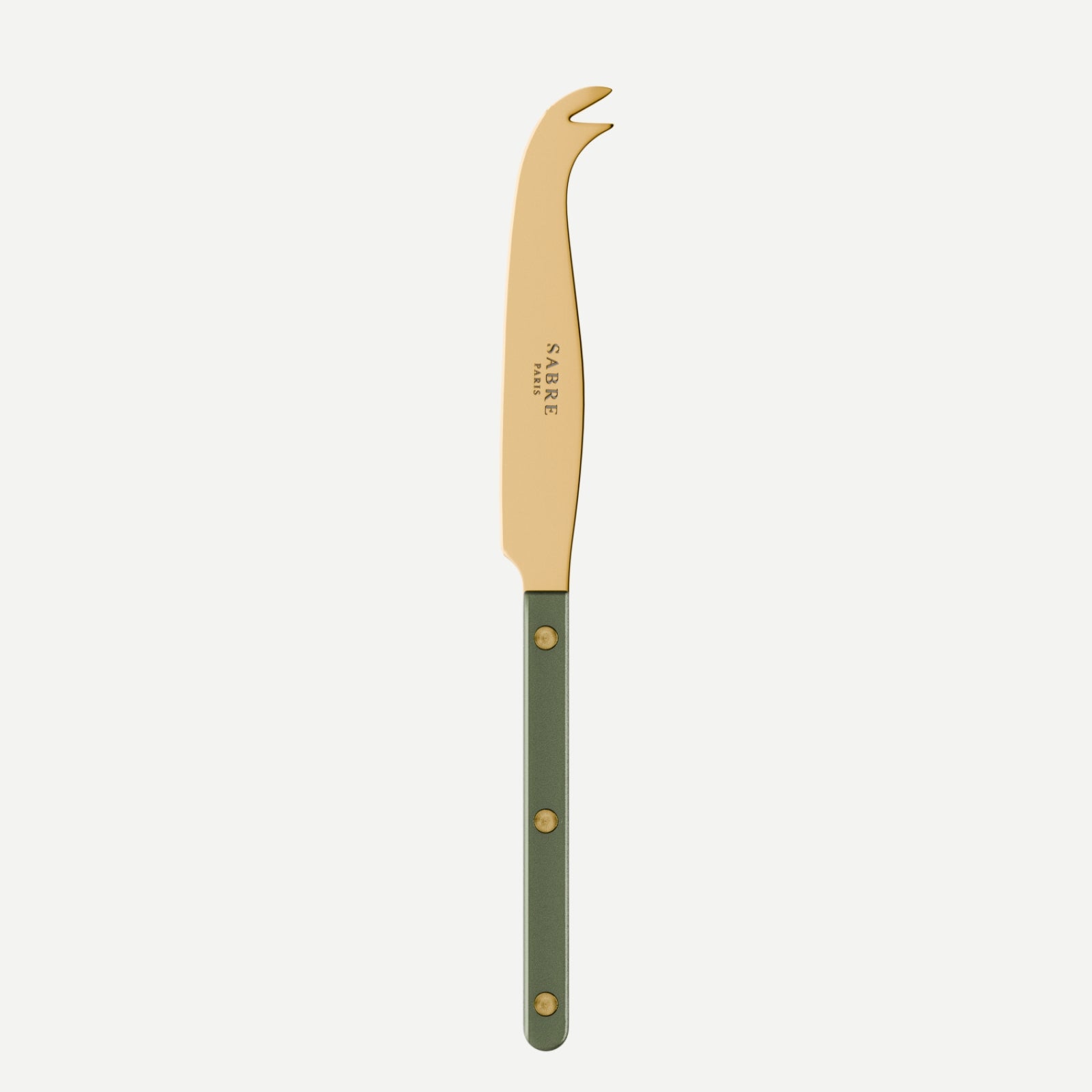 Bistrot Gold Pearly, Dark green - Cheese knife large