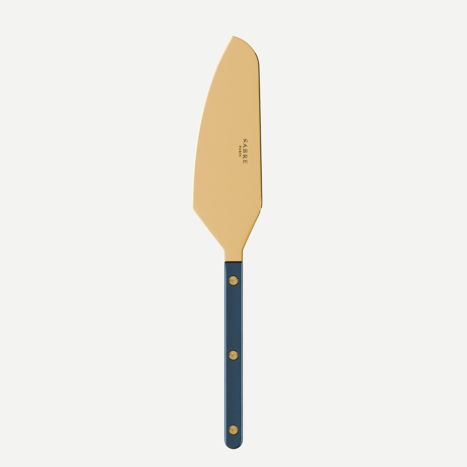 Bistrot Gold Pearly, Steel blue - Tart slicer