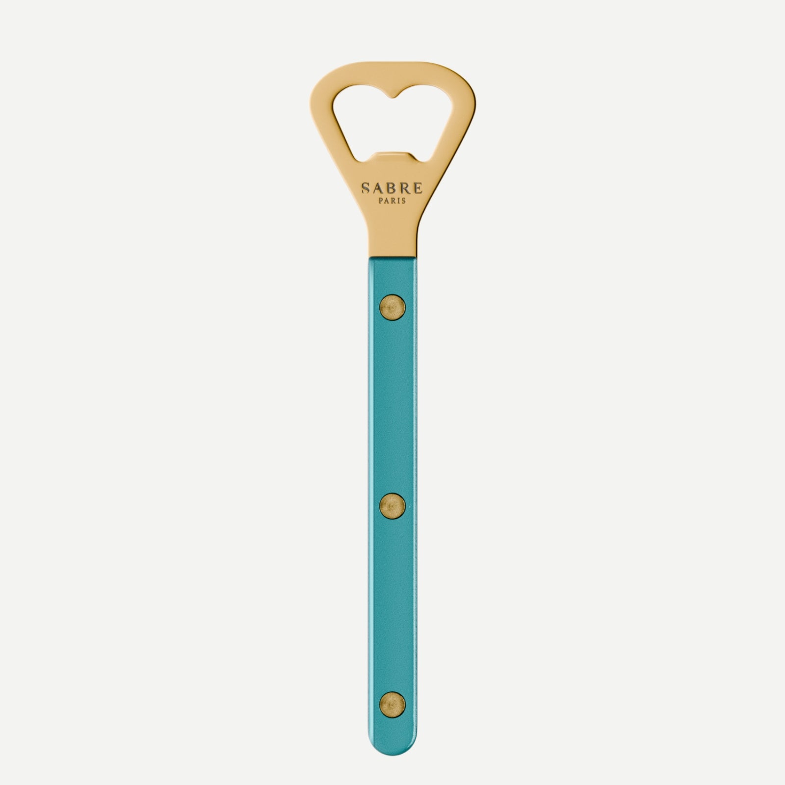 Bistrot Gold Pearly, Turquoise - Bottle opener
