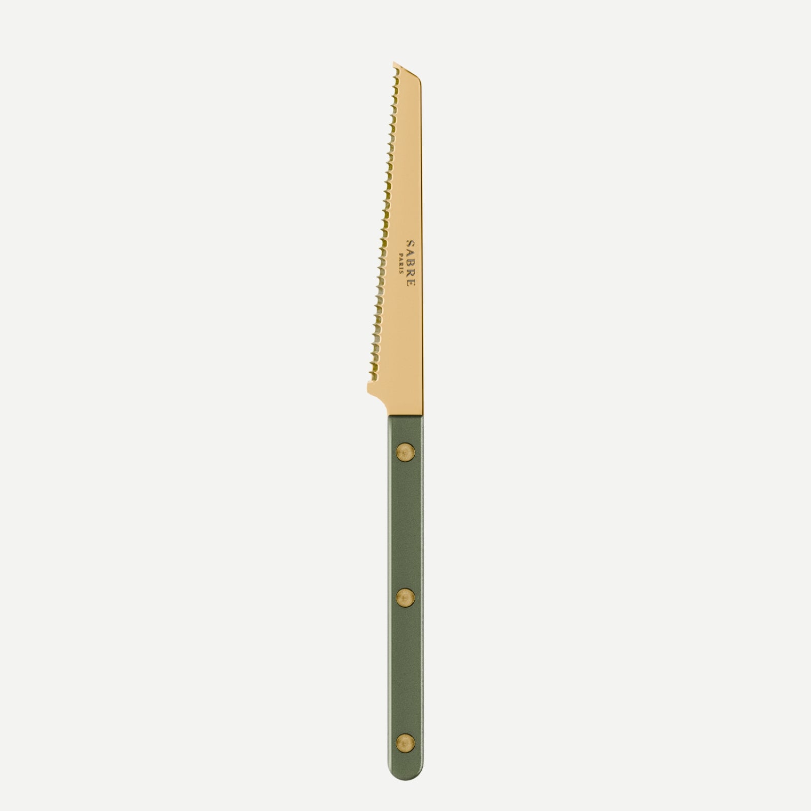 Bistrot Gold Pearly, Dark green - Tomato knife
